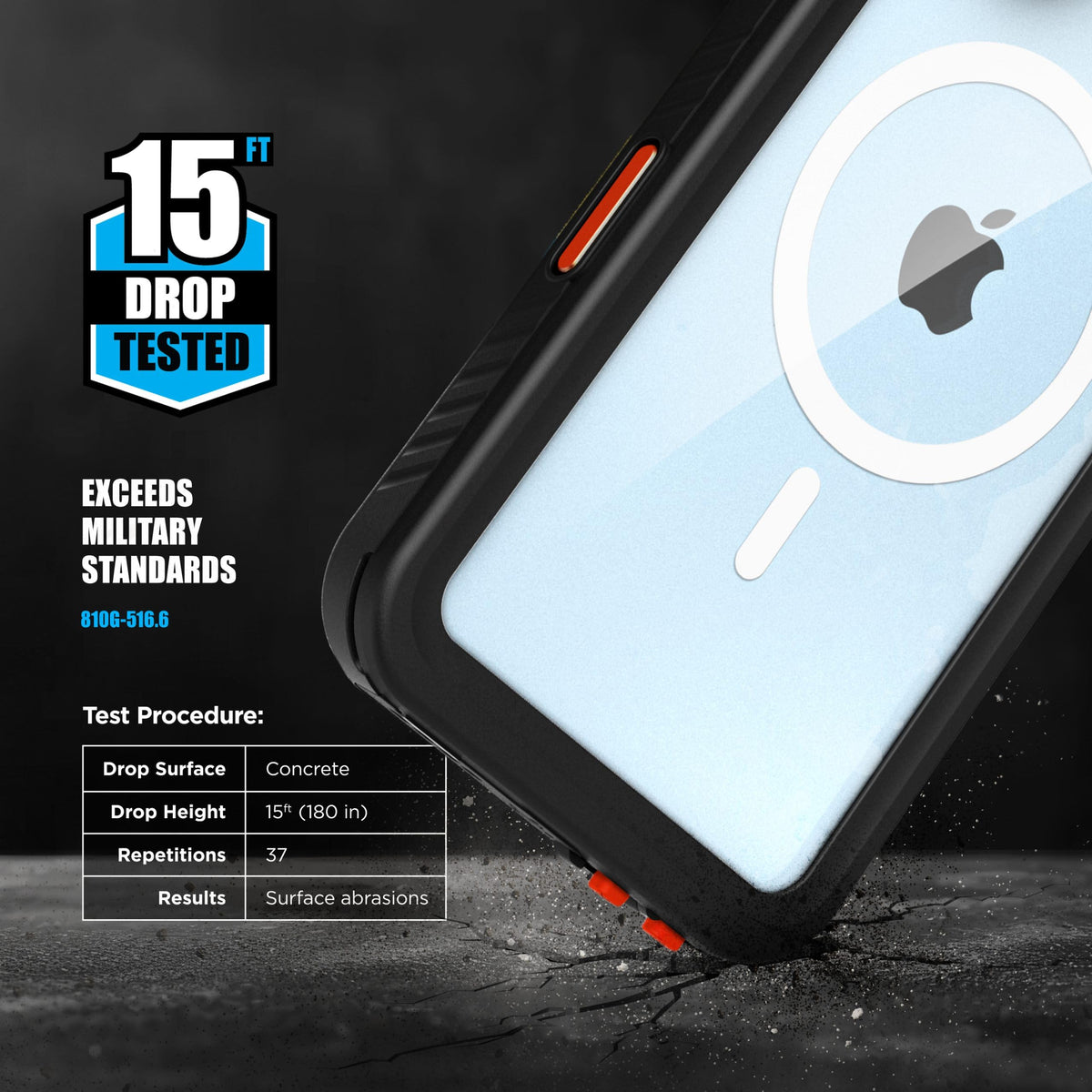 Encased for iPhone 16 Waterproof Case with Belt Clip Holster - ENCASED Official Imagery - 3
