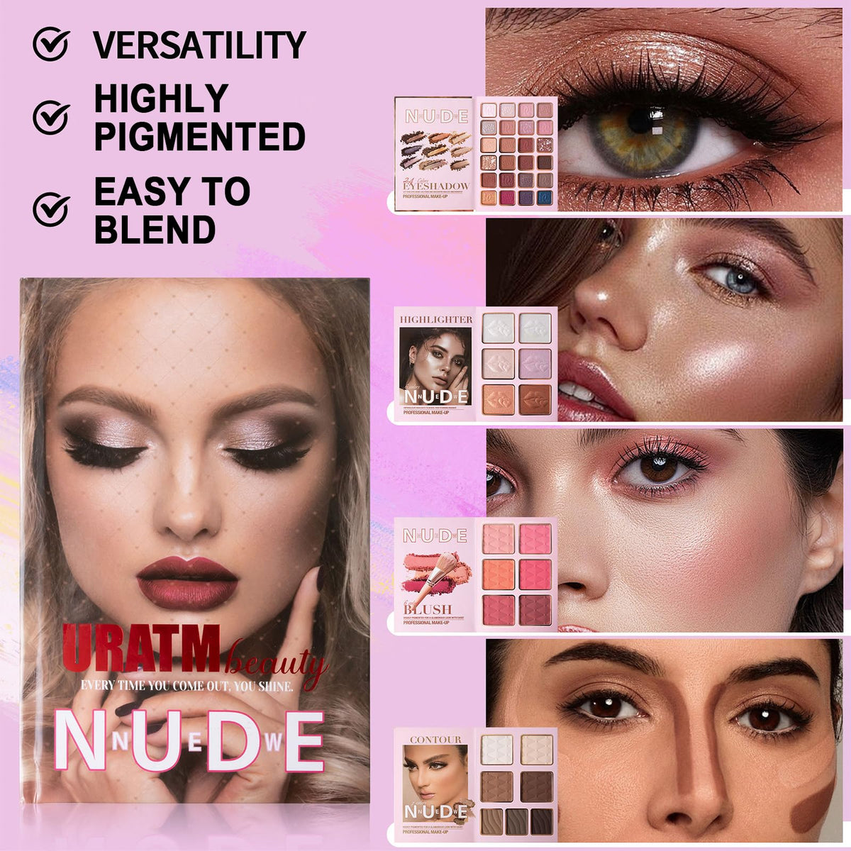 Joyeee All in One Makeup Kit Full Makeup Set 24 Eyeshadow - Joyeee Official Imagery - 4