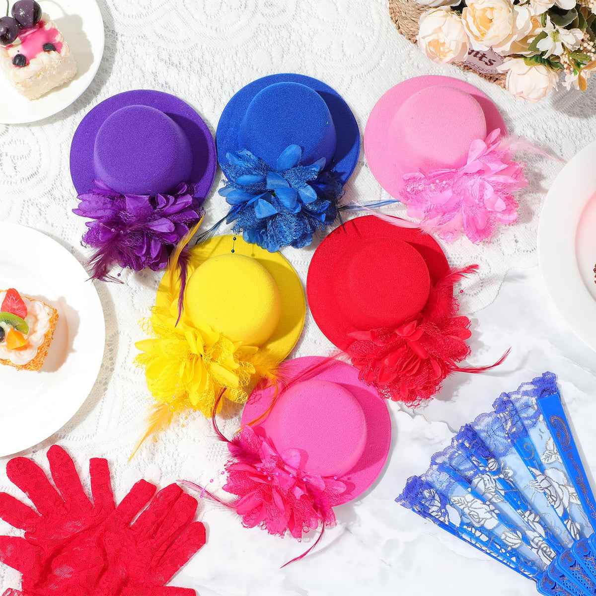 JaGely 18 Pcs Girls Tea Party Supplies Girls Mini Tea Party - JaGely Official Imagery - 8