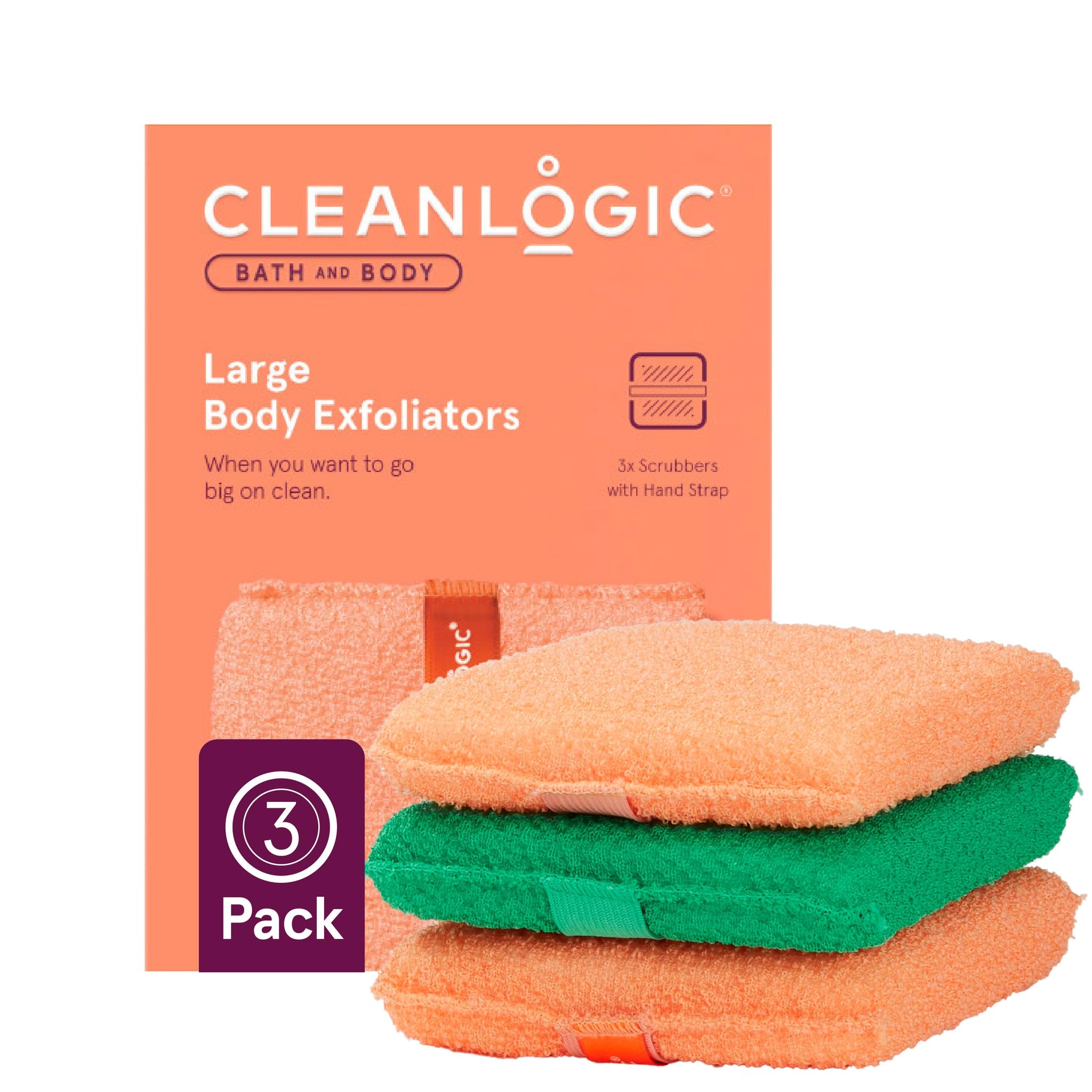 Cleanlogic Exfoliating Body Scrubber - Cleanlogic Official Imagery - 2