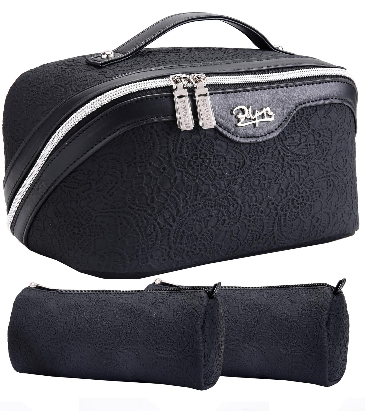 BOYATU Travel Makeup Bags Cosmetic Organizer Bag 3 Set Large - BOYATU Official Imagery - 8