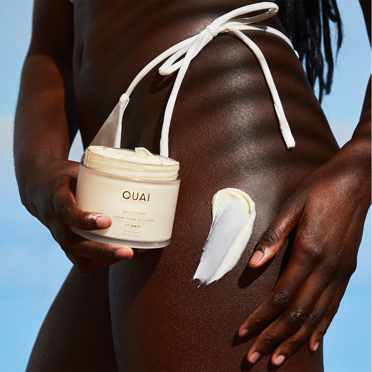 Wanna Get A OUAI Self Care Kit Body Cleanser Body Cr me Hair - OUAI Official Imagery - 8