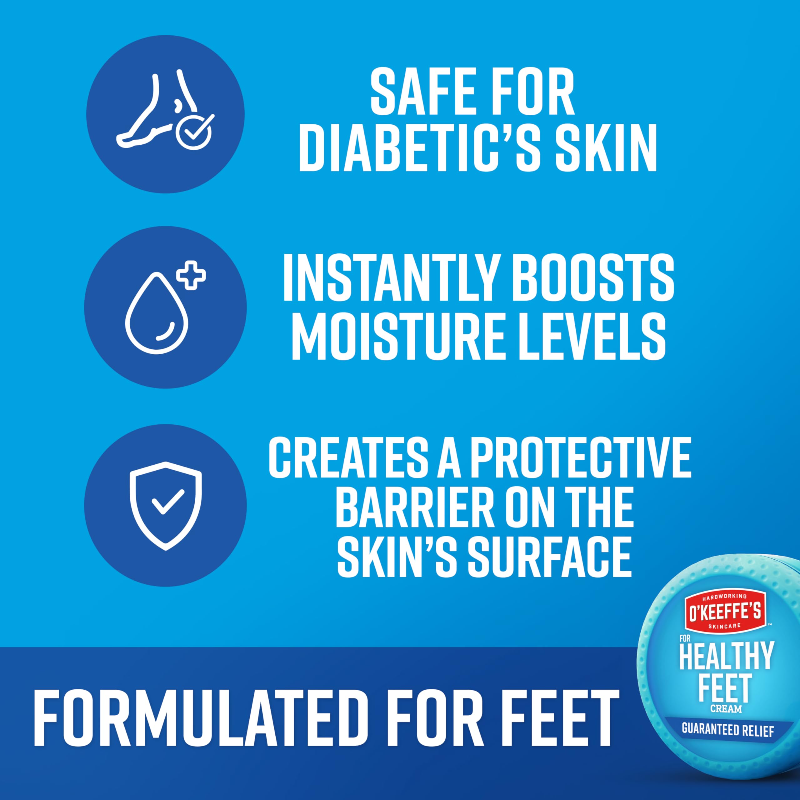 O'Keeffe's Healthy Feet Foot Cream 3.2 oz – Cracked Heel Repair