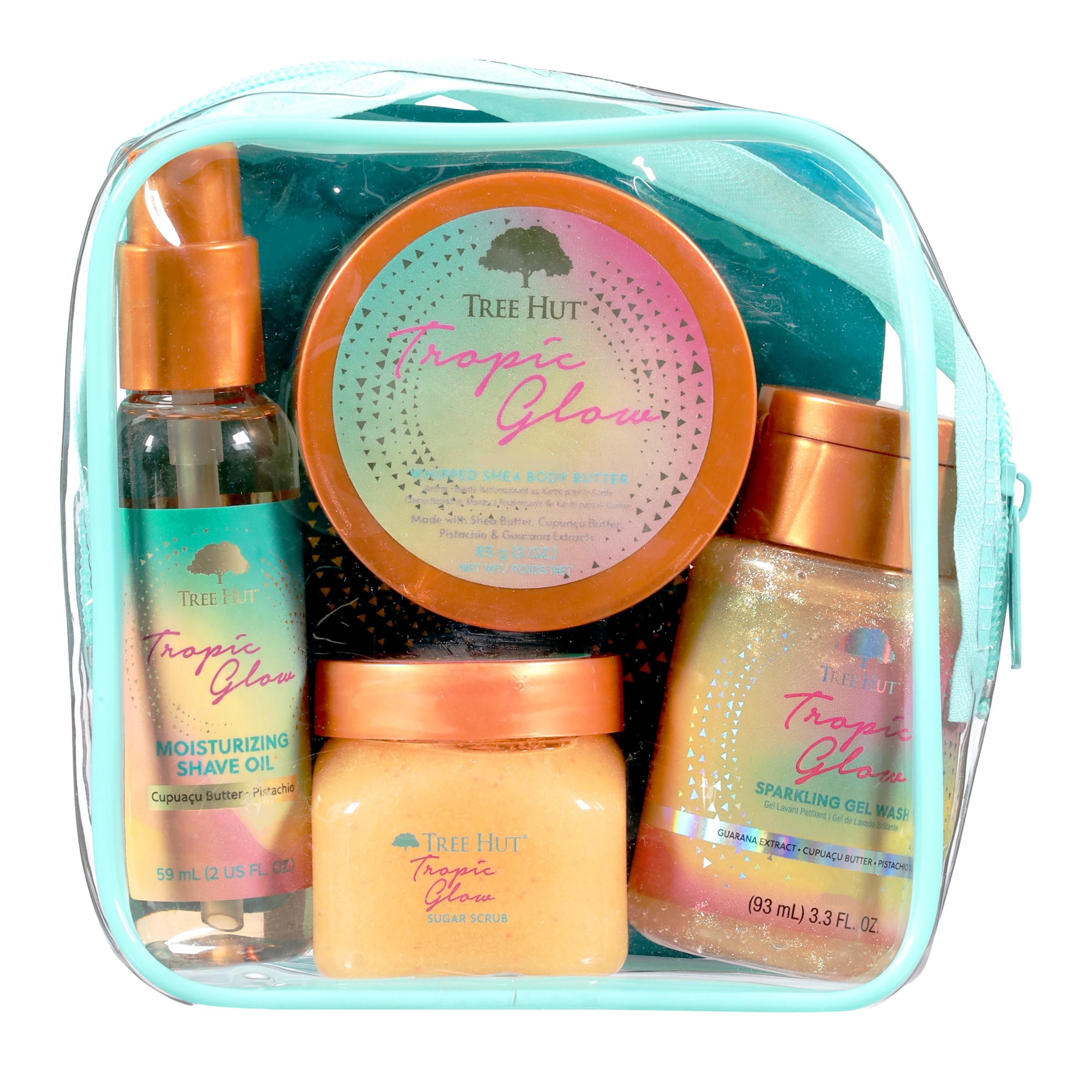 Tree Hut Everything Shower Gift Set, Tropic Glow - Tree Hut