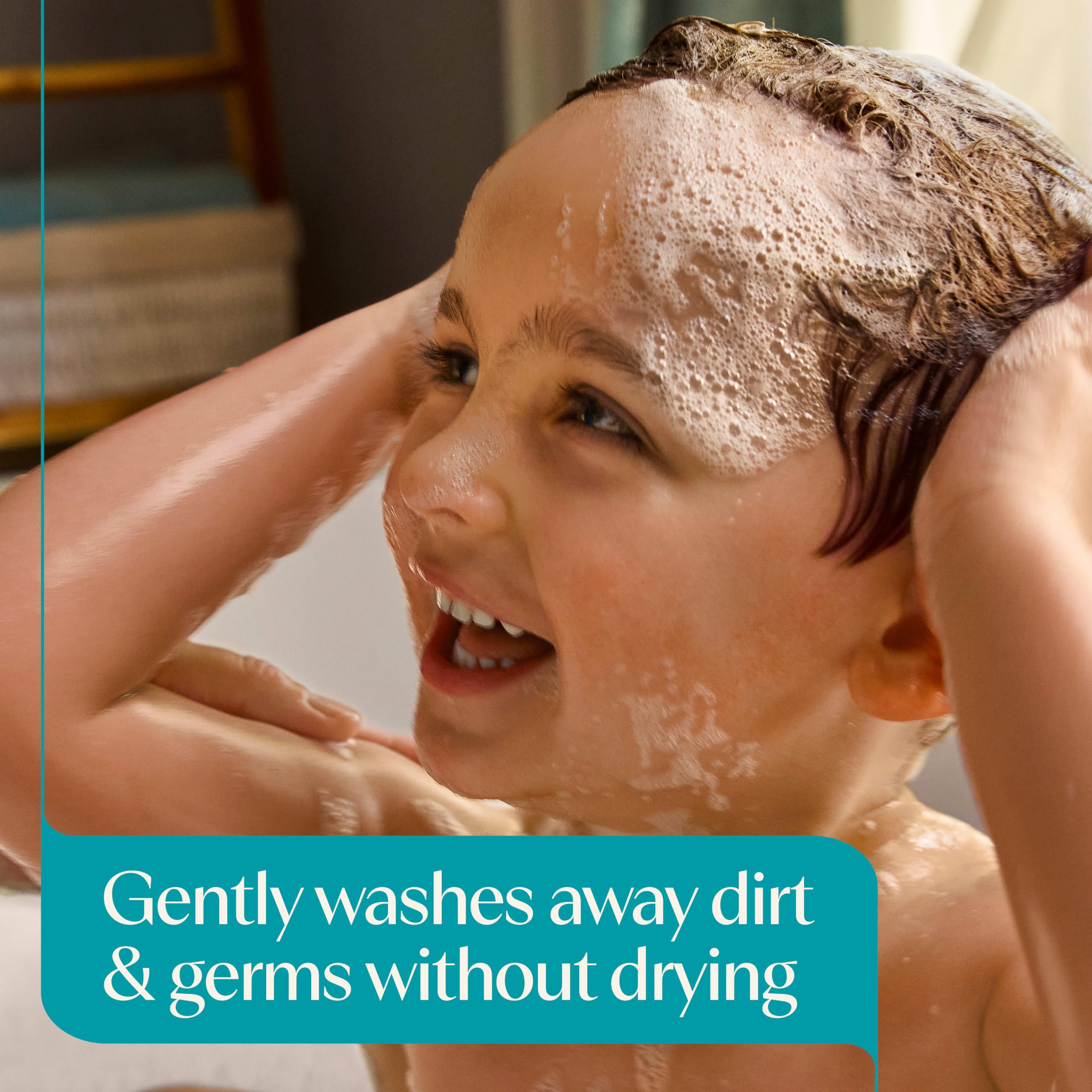 Aveeno Kids Face & Body Wash, Sensitive Skin, 18 fl. oz - Elefair Tech Official Product View 3