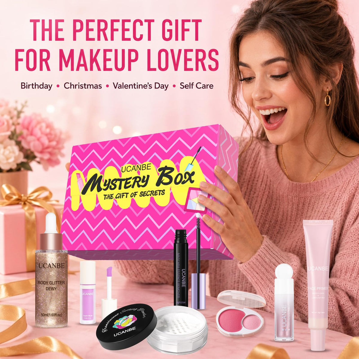 UCANBE Makeup Gift Set for Women All in One Full Face - UCANBE Official Imagery - 8