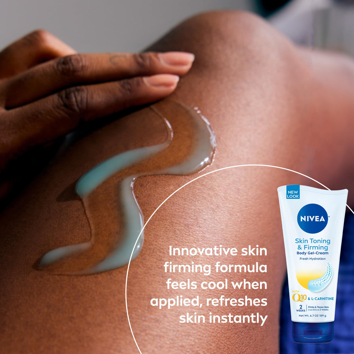 NIVEA Skin Firming Body Lotion and Gel Cream Variety Set 2 - NIVEA Official Imagery - 4