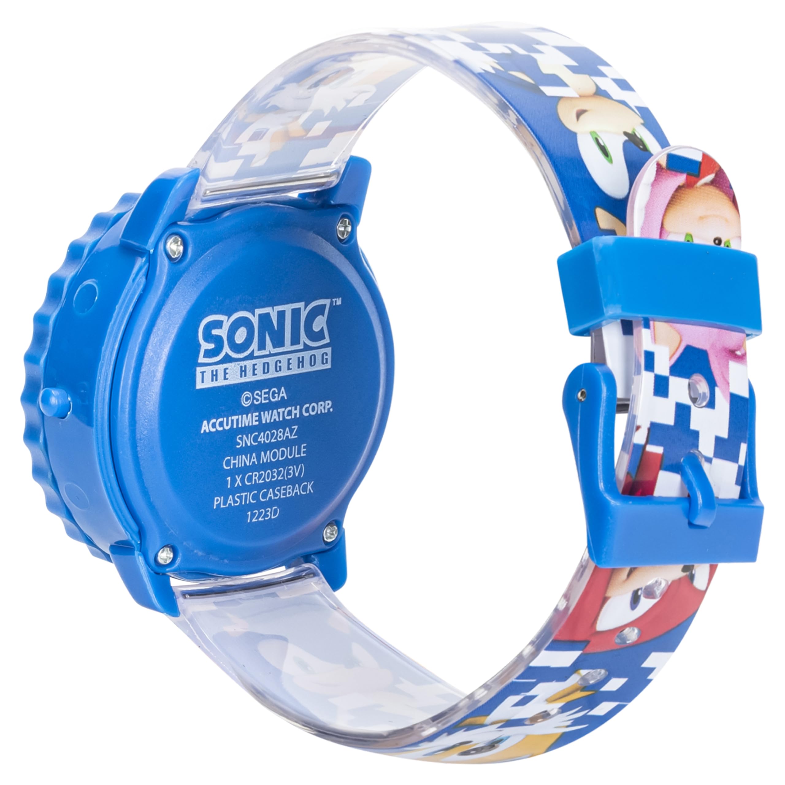 Accutime Sonic The Hedgehog Kids Digital Watch – Flashing LED Light-Up - View 9