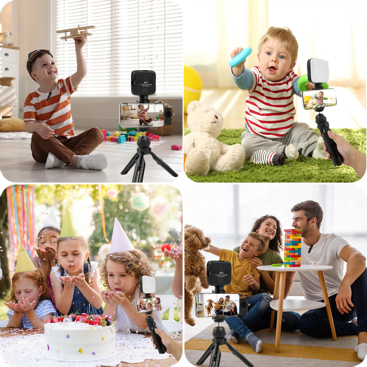 Vlogging Kit for iPhone Android Microphone for Content - Heliora Official Imagery - 7