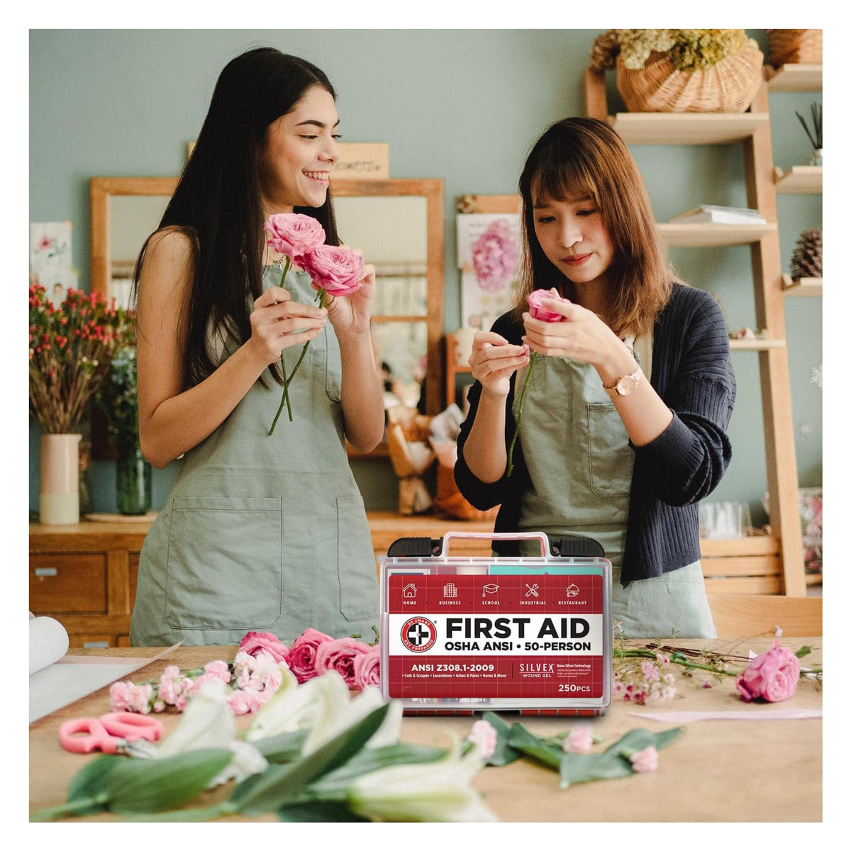 Be Smart Get Prepared OSHA ANSI First Aid Kit - Be Smart Get Prepared Official Imagery - 6