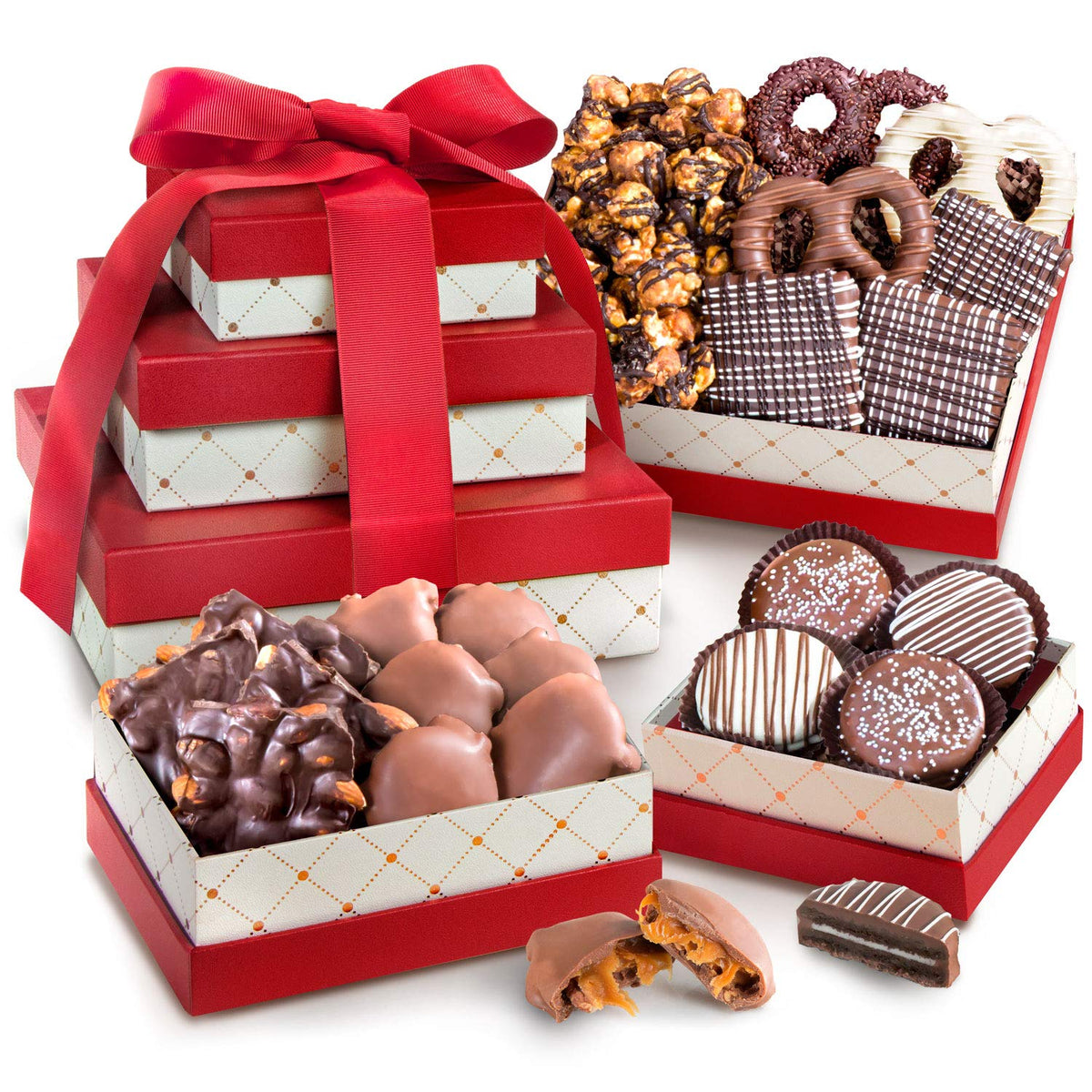 A Gift Inside Chocolate Gift Tower Boxes - A Gift Inside Official Imagery - 2