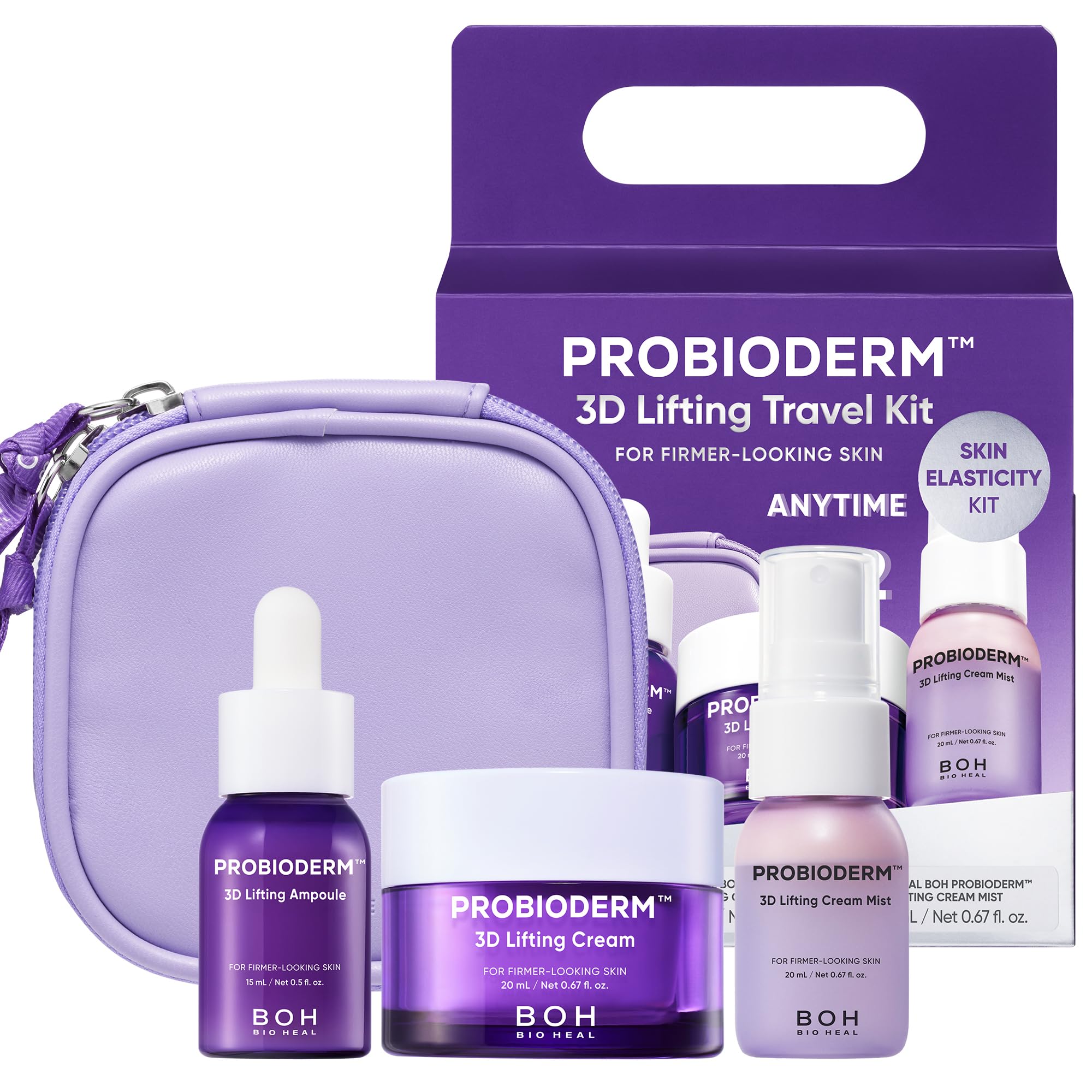 BIOHEAL BOH Probioderm 3D Lifting Travel Size Skin Care Kit | - Product Imagery
