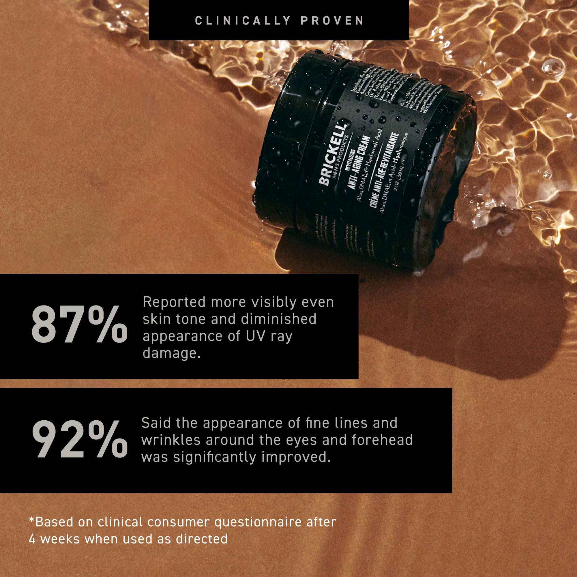 Brickell Men's Revitalizing Anti-Aging Cream For Men, Anti - Brickell Men's Products