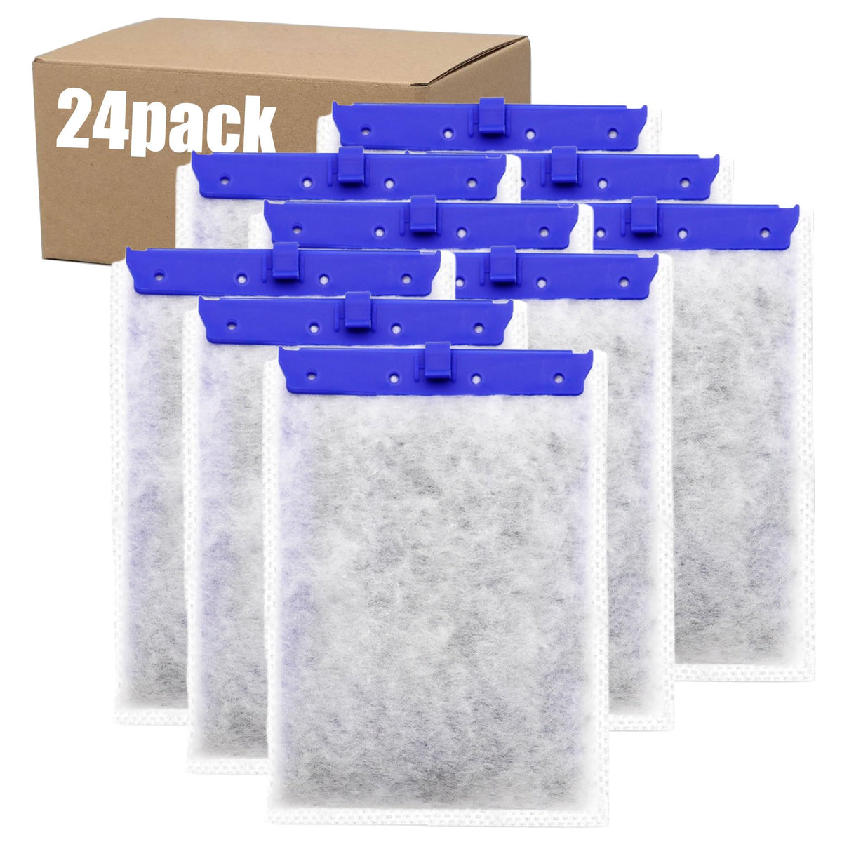 Large Aquarium Filter Cartridges 24 Pack Compatible with - pewyoke Official Imagery - 1