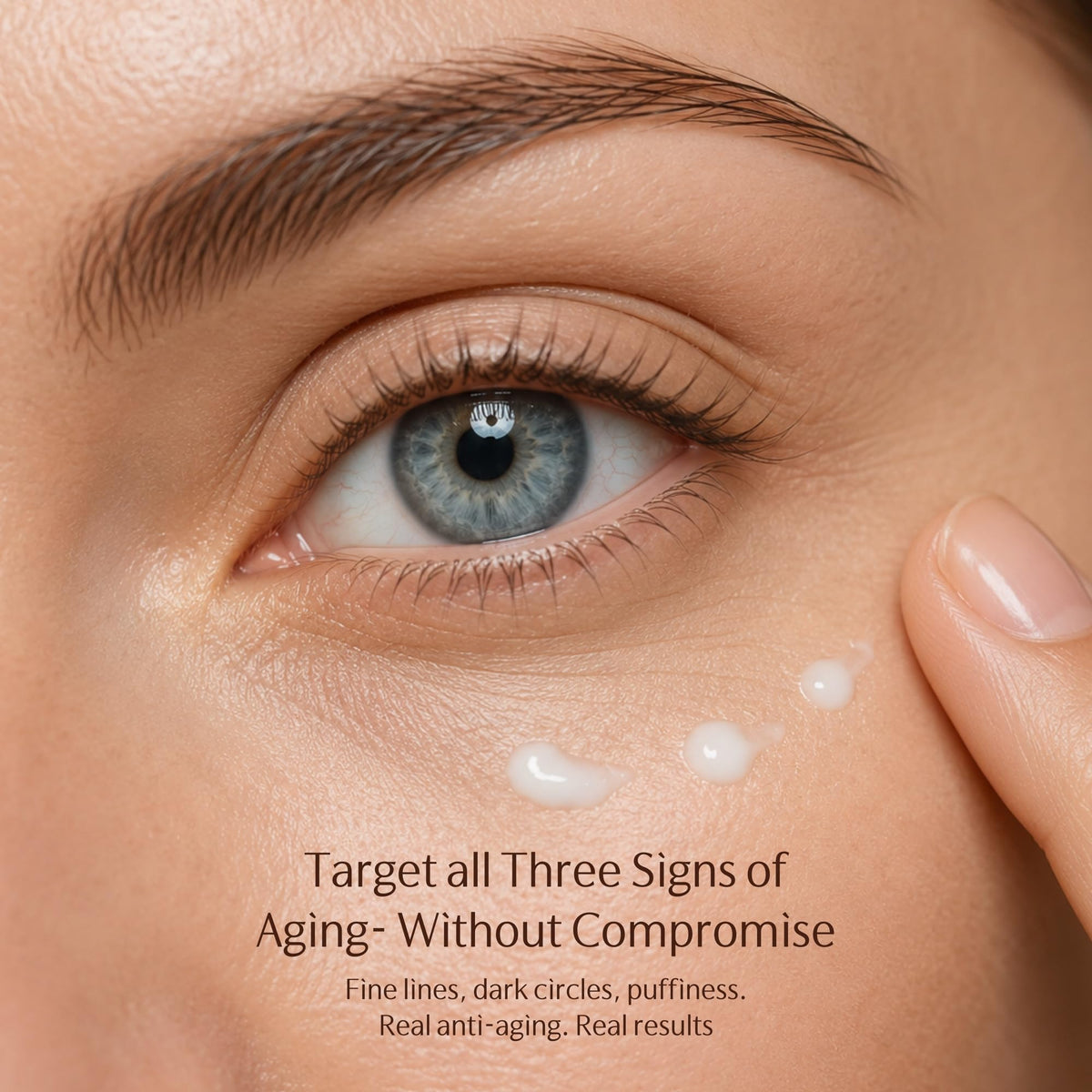 Ginseng EMS Eye Cream Anti Aging Vibrating Peptide Fine Line - GUYU Official Imagery - 7