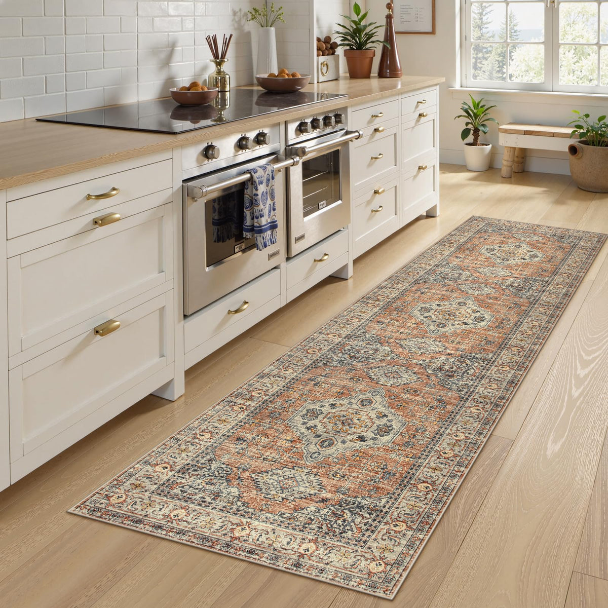 Lahome Oriental Kitchen Runner Rug Non Slip 2x8 Runners for - Lahome Official Imagery - 2