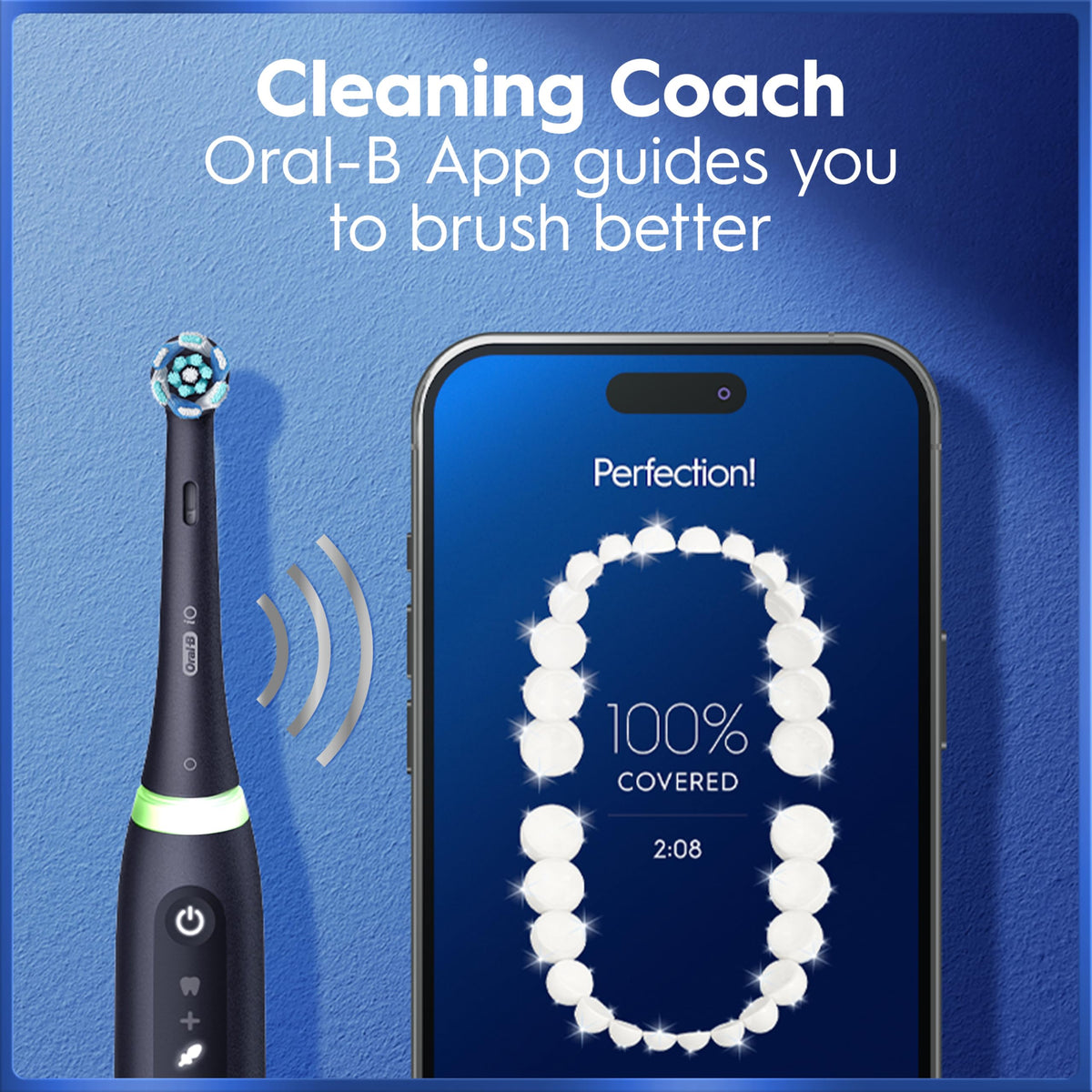 Oral B Rechargeable Electric Toothbrush iO5 Limited Deep - Oral-B Official Imagery - 5