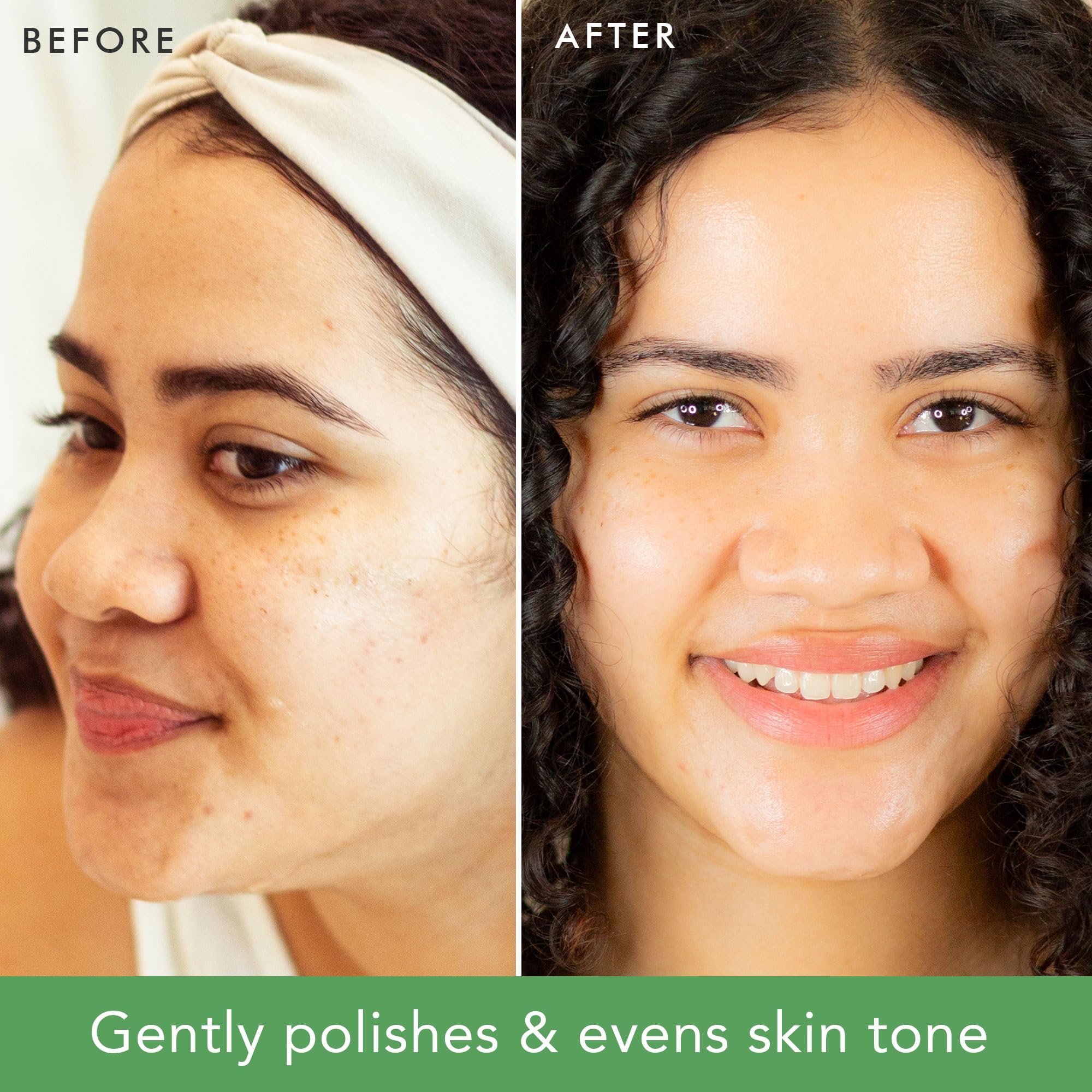 Beauty by Earth Facial Scrub Exfoliator - USA Made with Natural & Organic Ingred - Beauty by Earth Official Product View 3
