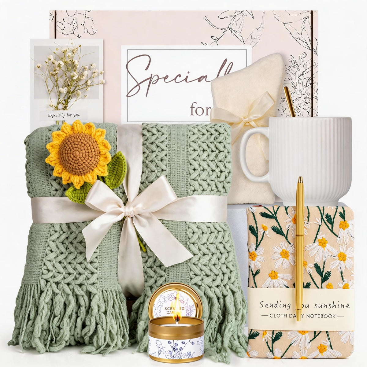 Birthday Gifts for Women Self Care Gift Baskets Care Package - Anforsun Official Imagery - 4