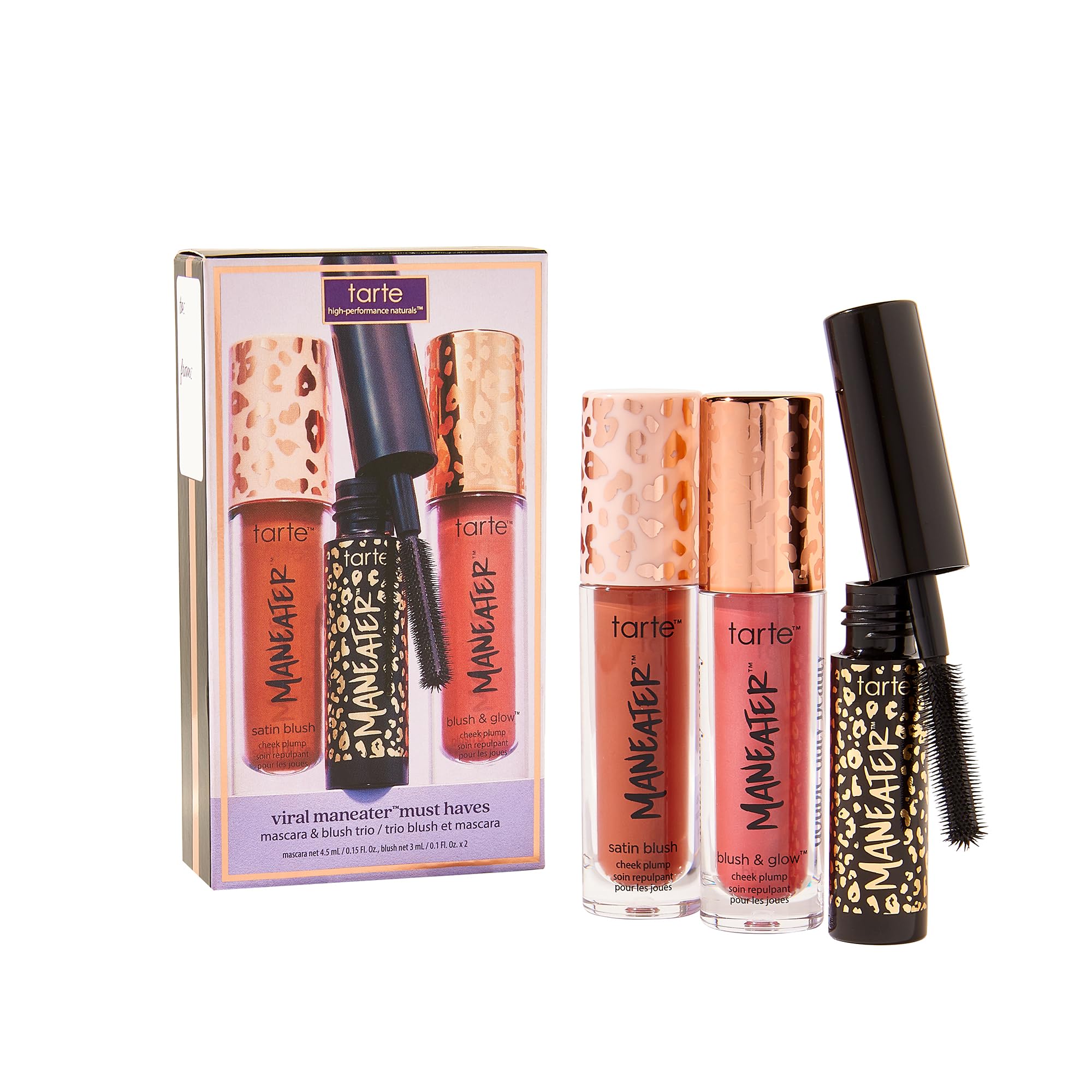 tarte maneater mascara Extreme Curl Instant Volume Length - Premium Selection Official Imagery - 2