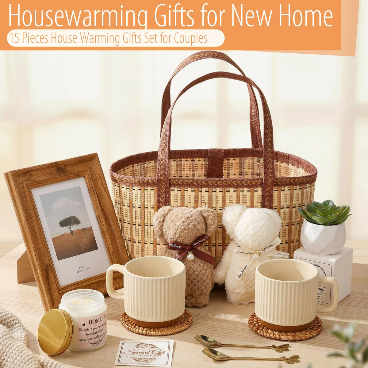 House Warming Gifts New House Basket Warmly - RimCereal Official Imagery - 7