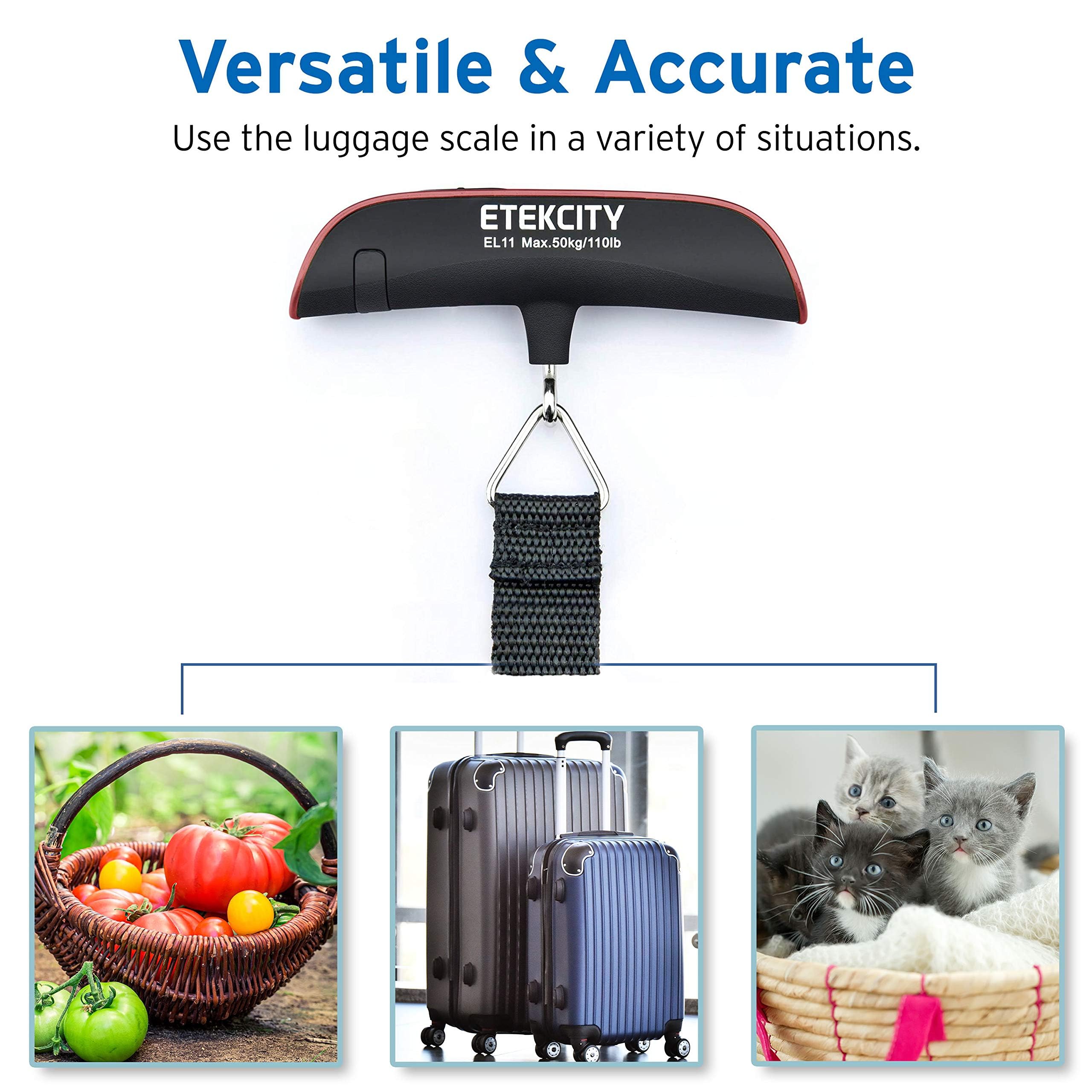 Etekcity Luggage Scale, Digital Weight Scales for Travel Accessor by Etekcity - Angle View 4