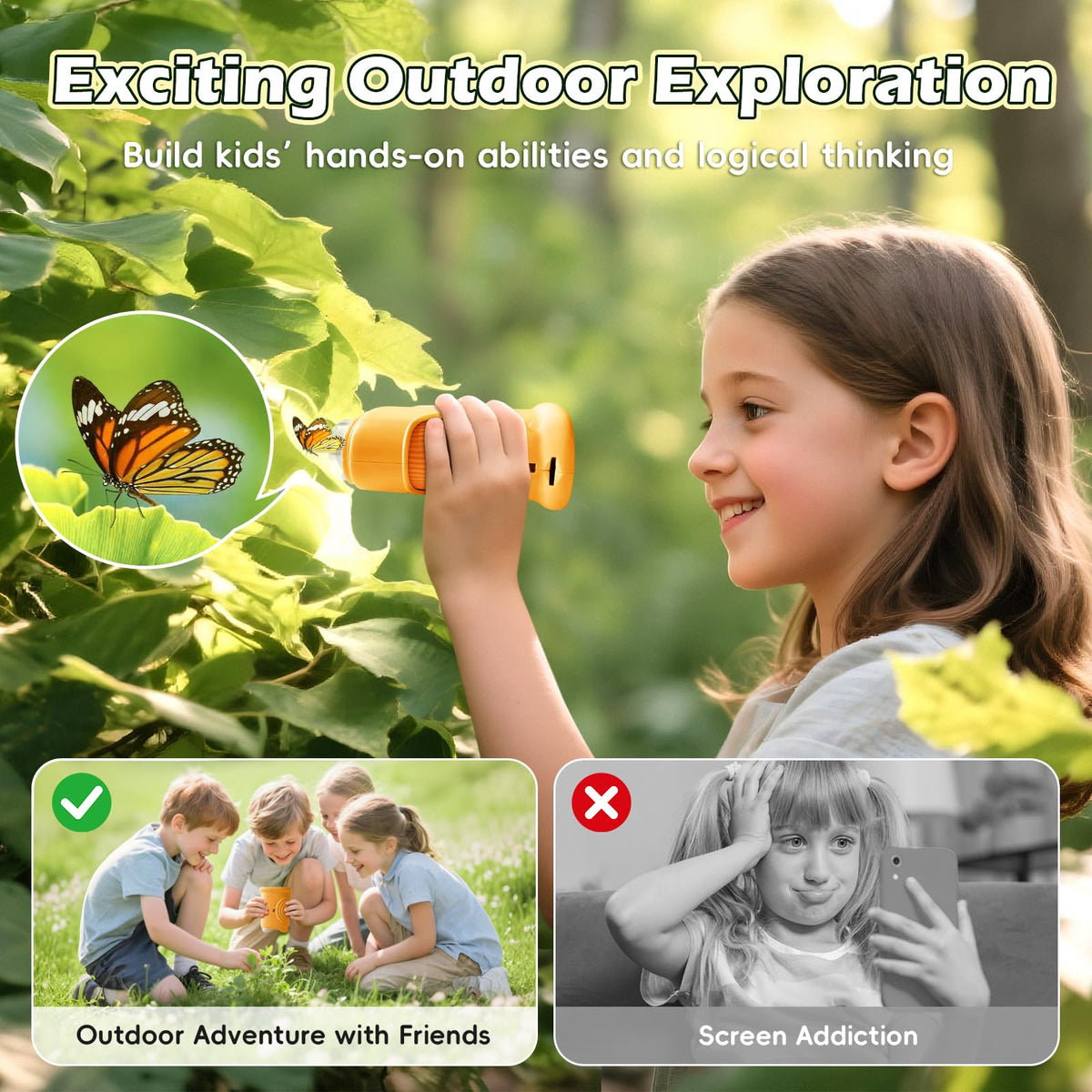 Microscope for Kids 1000X Digital Handheld Kids Microscope - Alotwan Official Imagery - 7