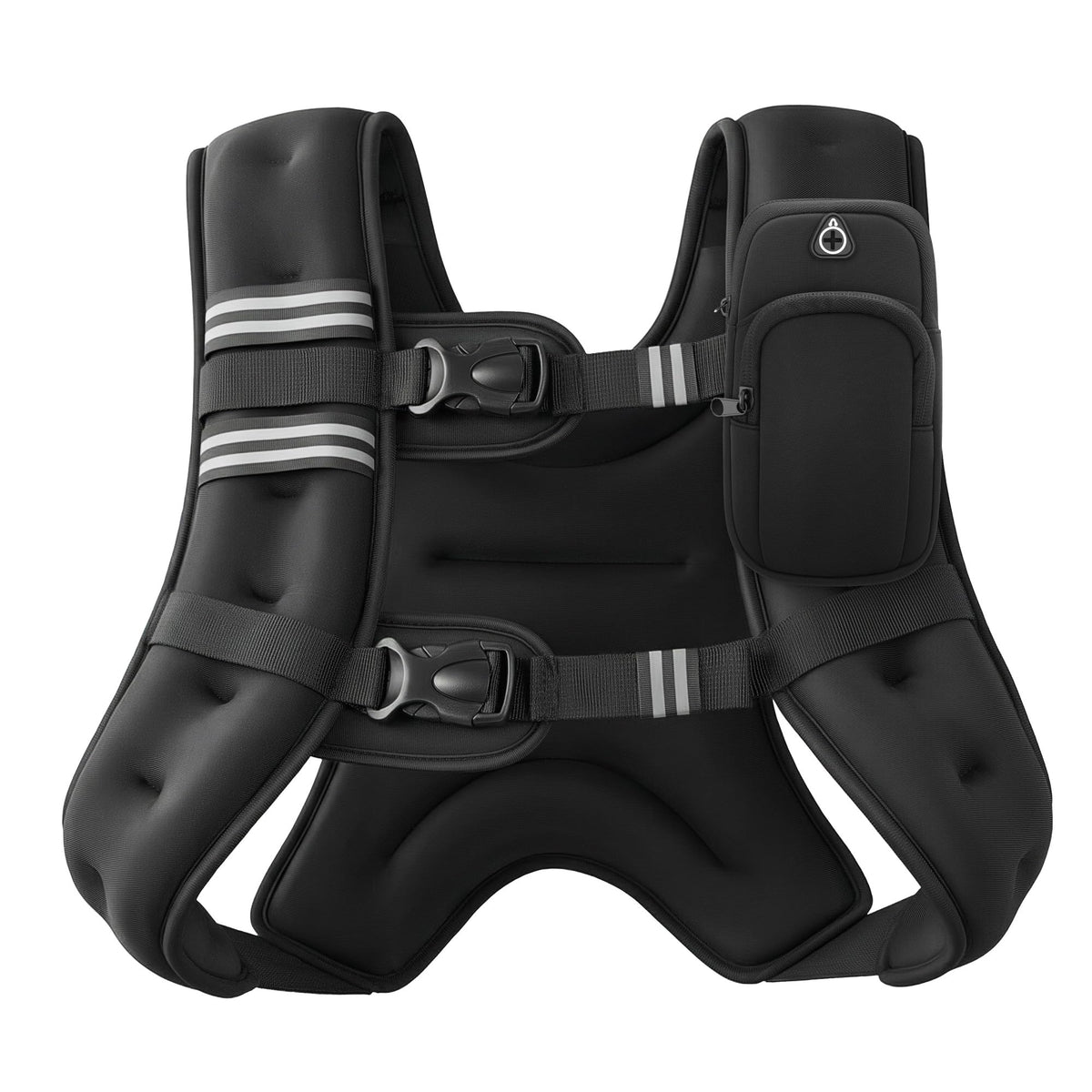 ZELUS Weighted Vest 6lb 8lb 12lb 16lb 20lb 25lb 30lb Weight - ZELUS Official Imagery - 1