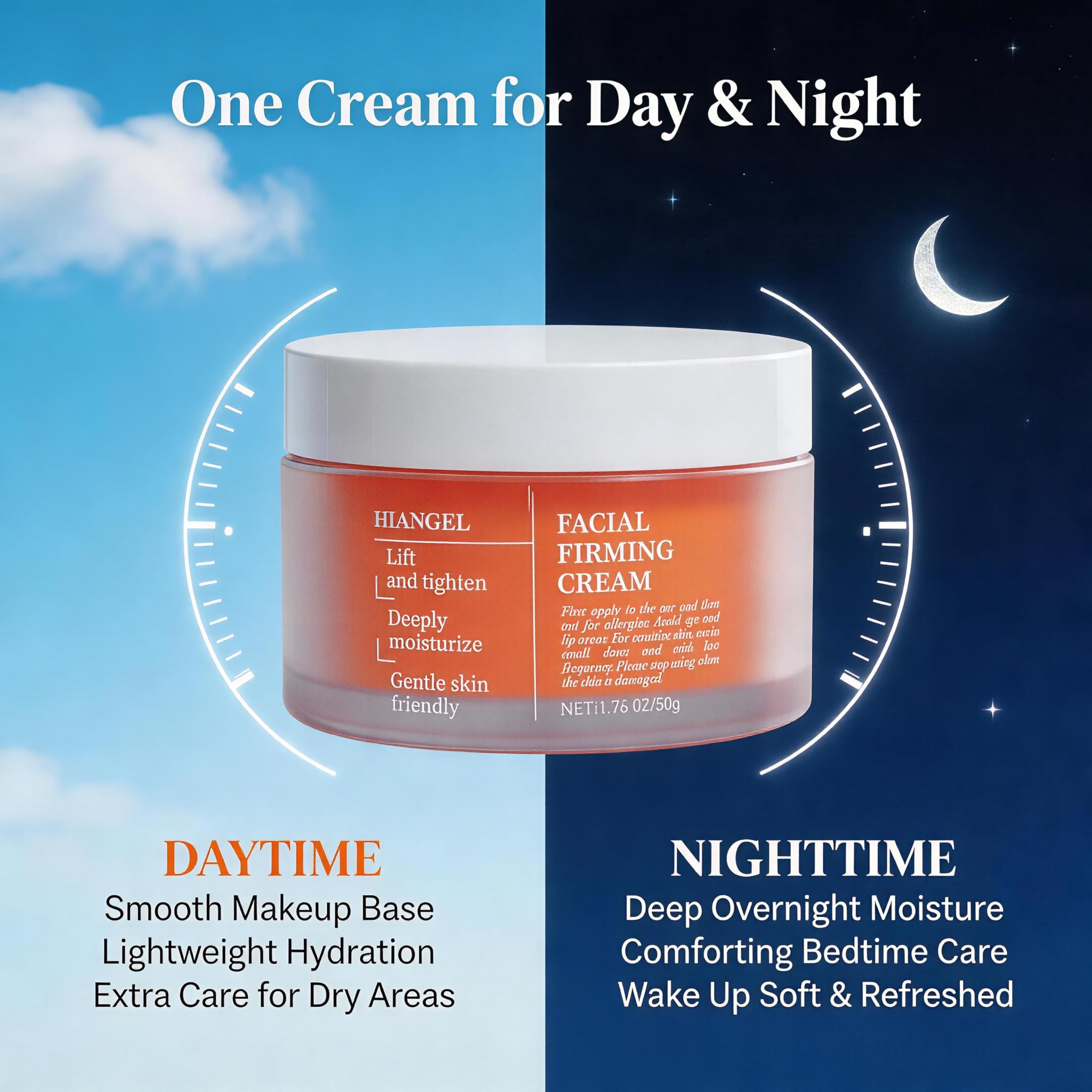 Hiangel Firming Face & Neck Cream with Peptide & Collagen 1. - 50g - Hiangel Official Product View 7