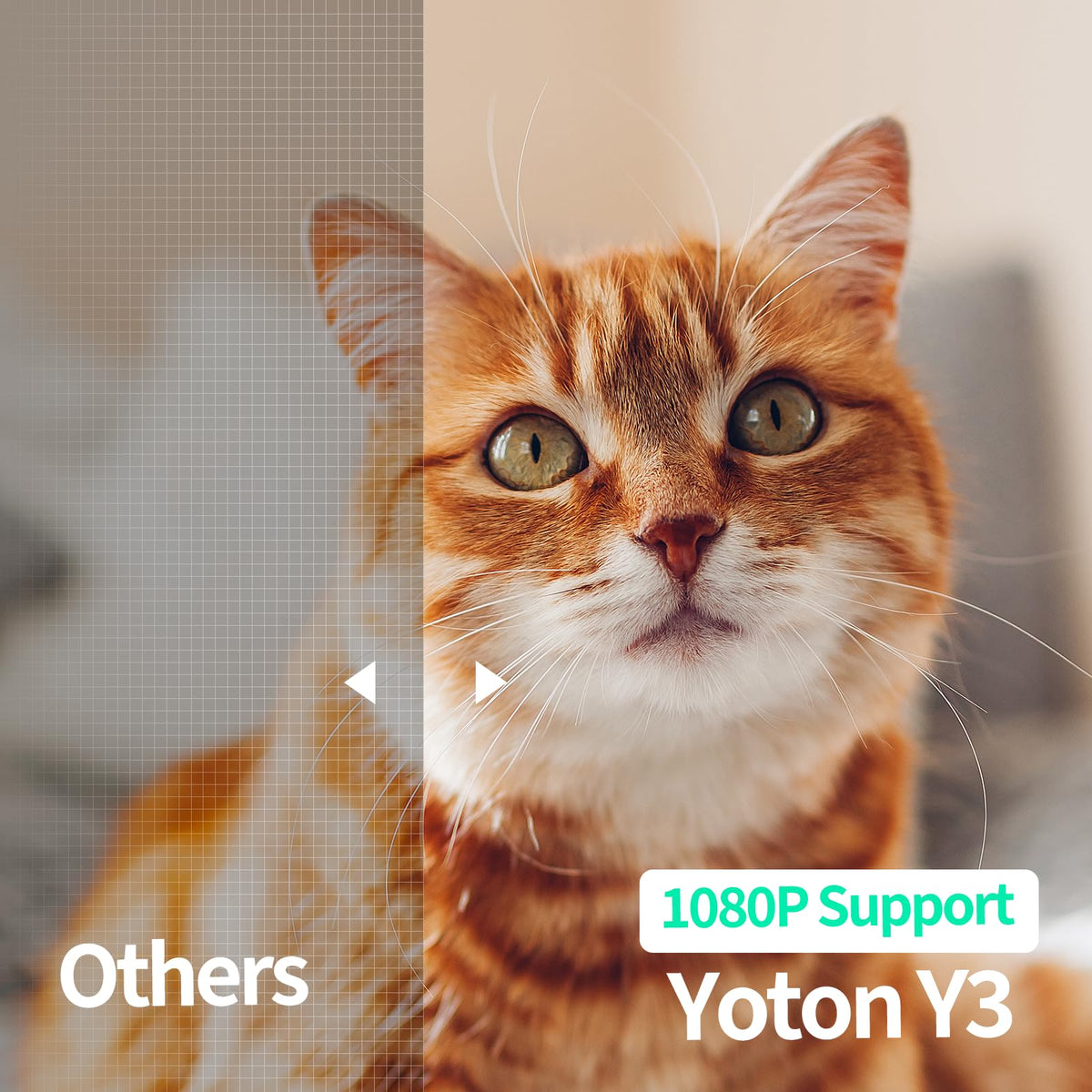 Yoton Y3 Mini Projector Ultra Compact 317g 360 Stand Auto - YOTON Official Imagery - 6