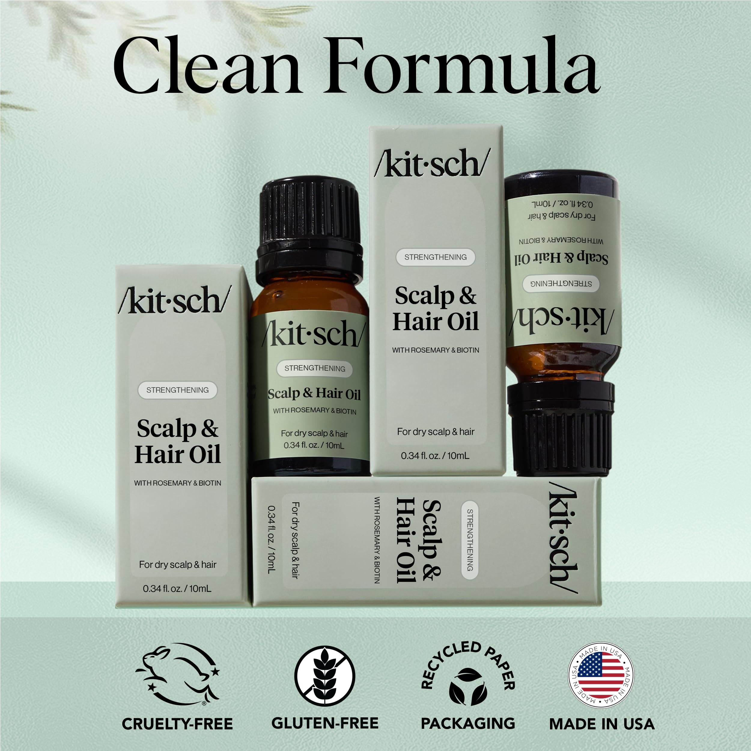 Elefair Tech Kitsch Rosemary Oil for Hair Growth - With Castor Oil & Biotin & Jojoba - Elefair Tech Official Product View 8