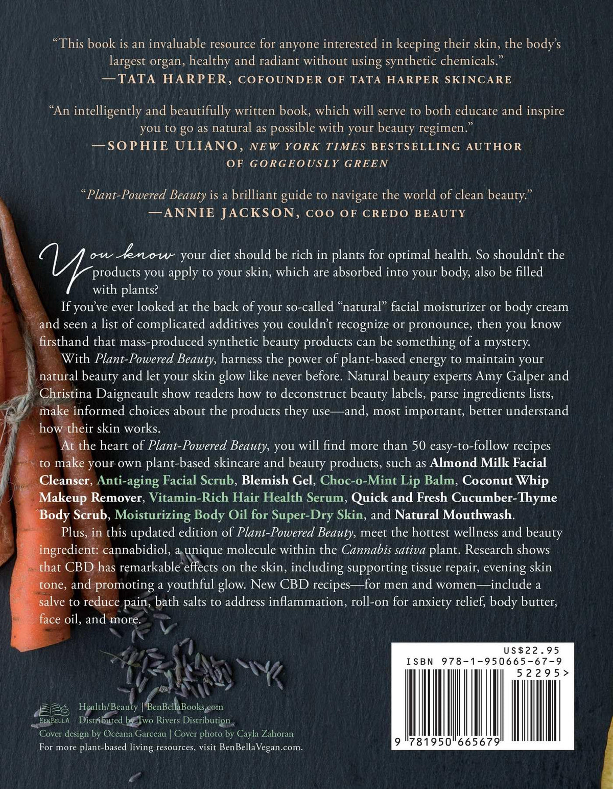 Plant Powered Beauty Updated Edition The Essential Guide to - by             
		   Amy Galper     
       			(Author),  
       	 
	            
		   Christina Daigneault     
       			(Author) 
       	             Format: Paperback Official Imagery - 3