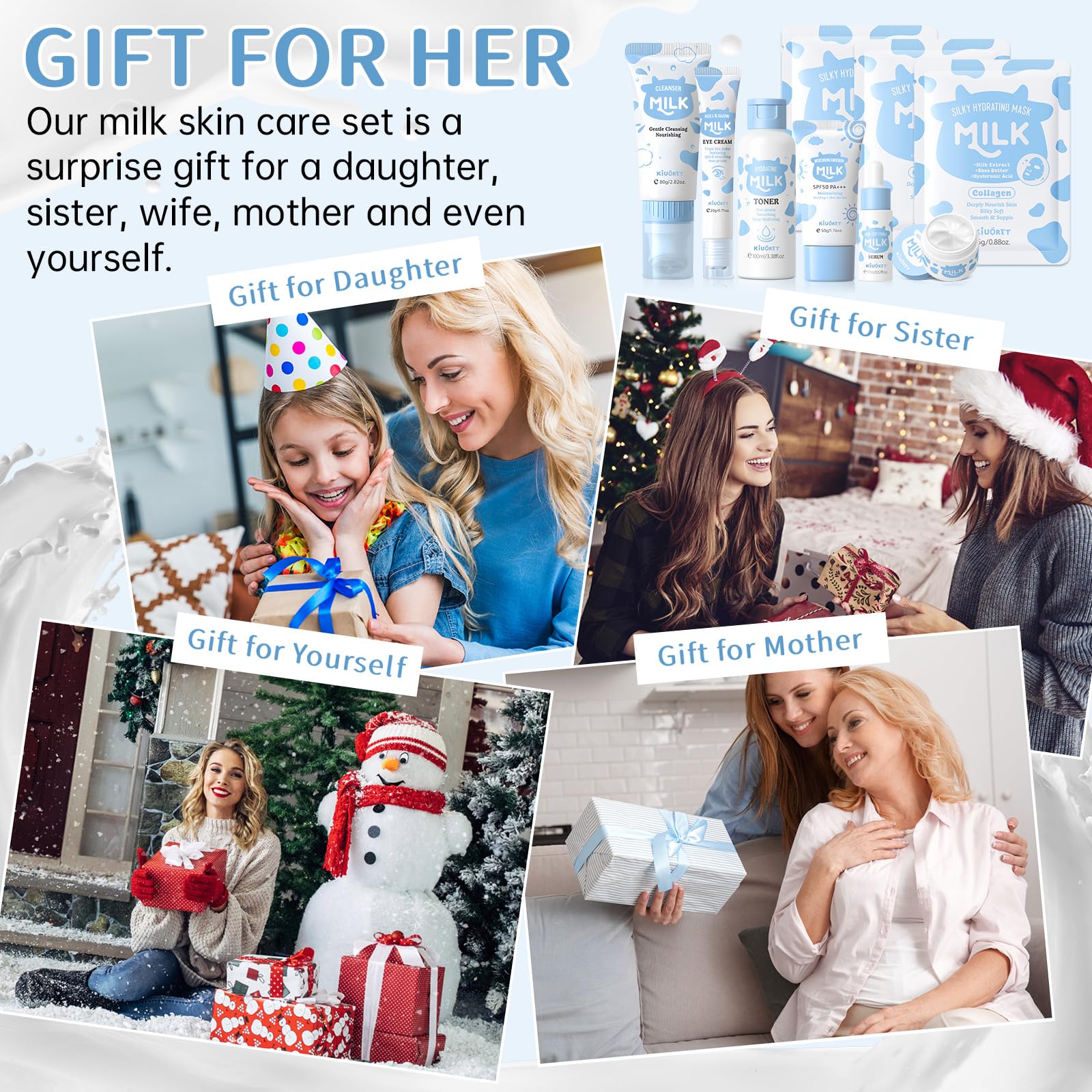 Milk Skin Care Set - KIUORET