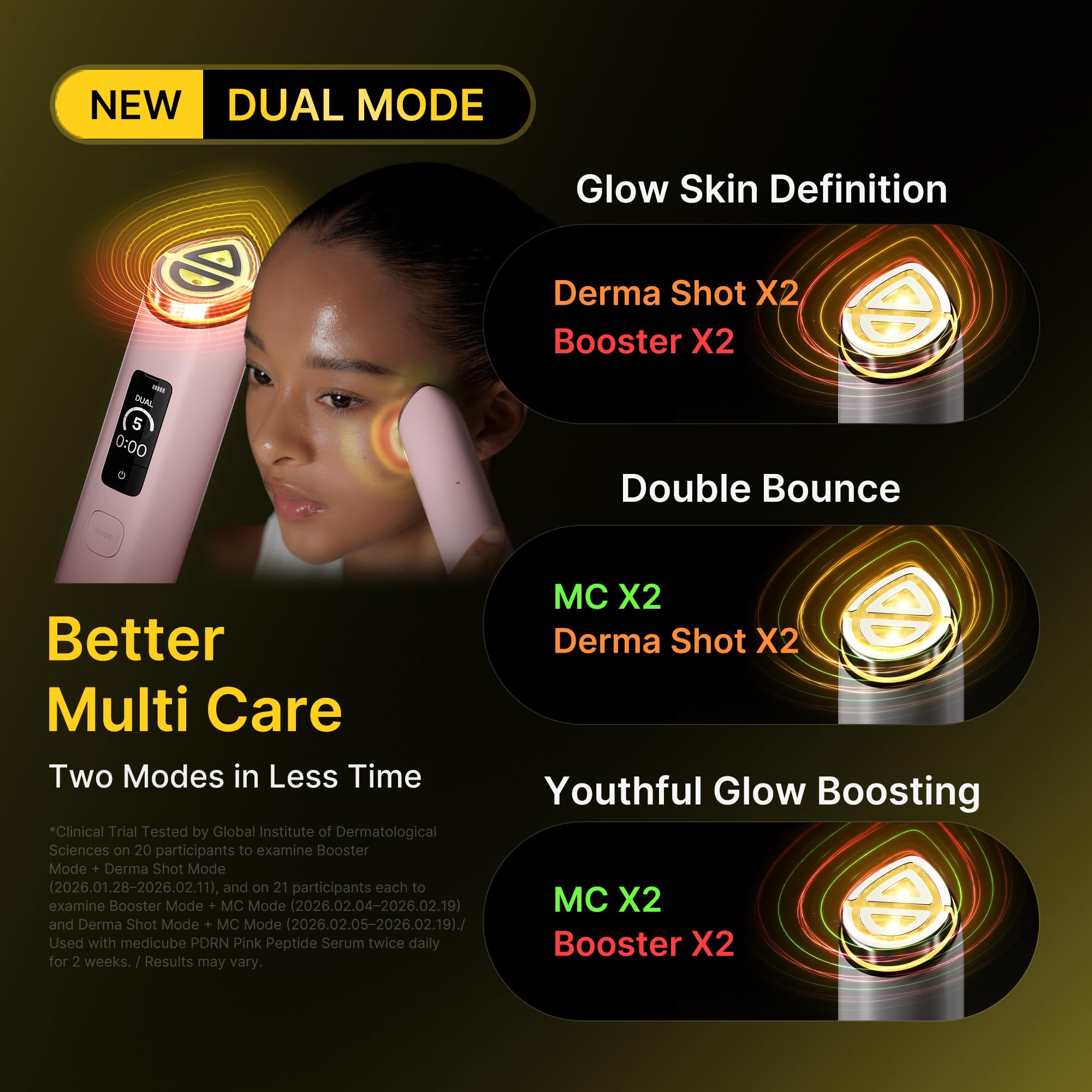 medicube Booster Pro X2™ - 7 in 1 Glow Beauty Device & 2X Glow Ca - medicube Official Product View 6
