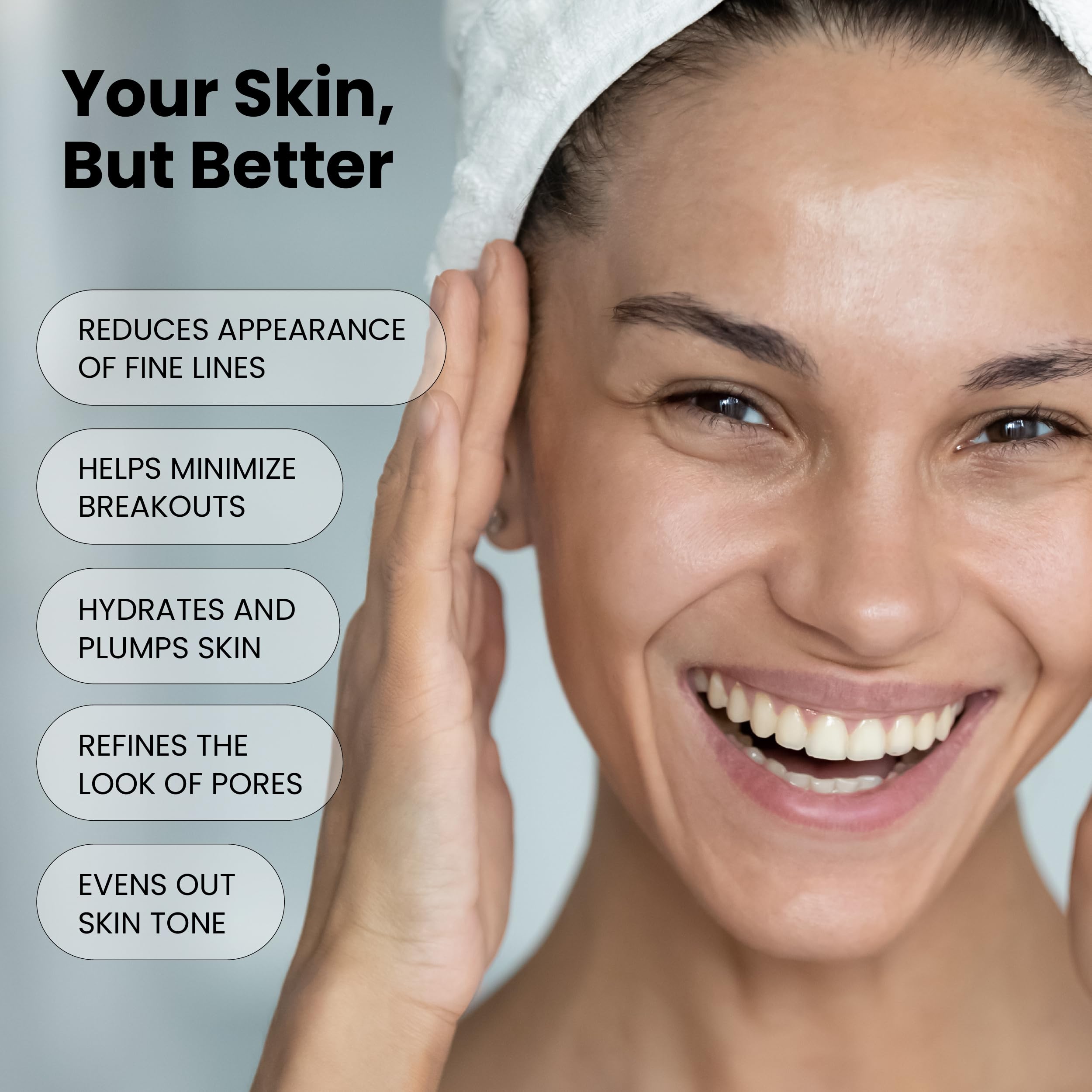 Simplified Skin 2.5% Retinol Serum for Face with Hyaluronic Acid, 2 Fl Oz - Simplified Skin Official Product View 5