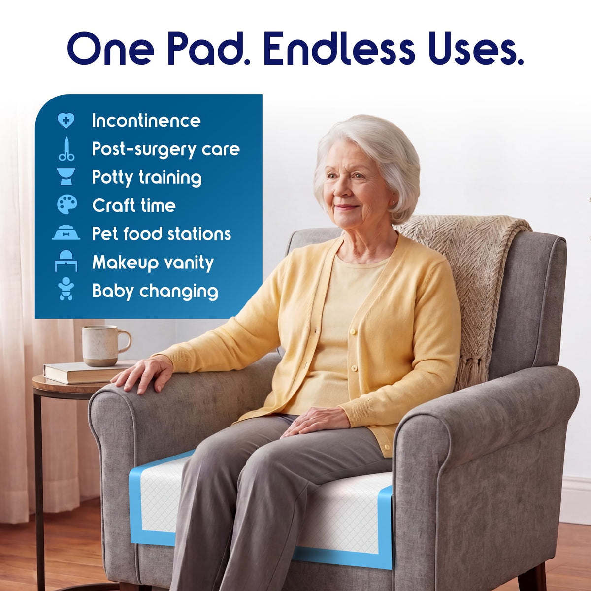 Inspire Medical Bed Linens Disposable Underpads 23 x 36 - Inspire Official Imagery - 7