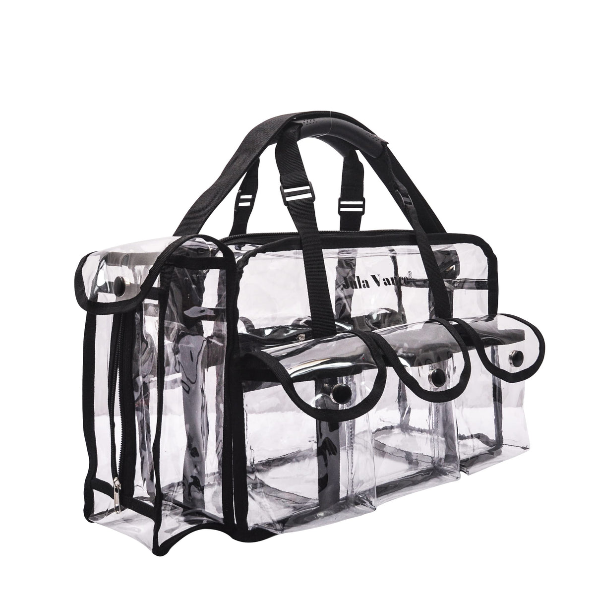 Professional Clear PVC Makeup Kits Organizer Make up Set Bag - Jula Vance Official Imagery - 8