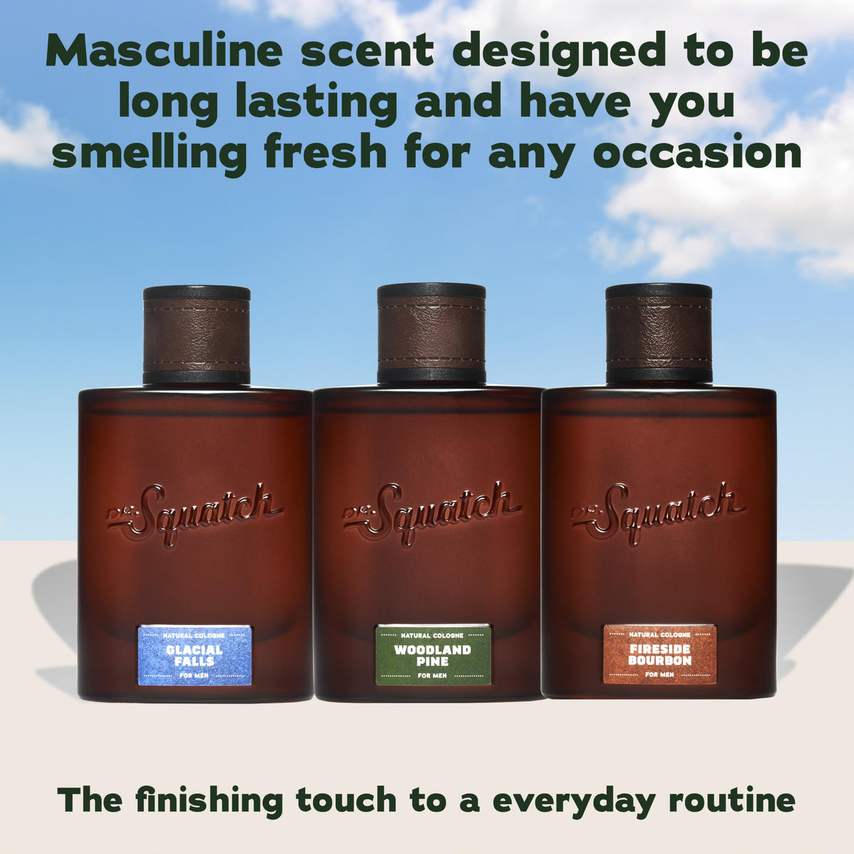 Dr Squatch Natural Cologne for Men Fireside Bourbon Men s - Dr. Squatch Official Imagery - 7