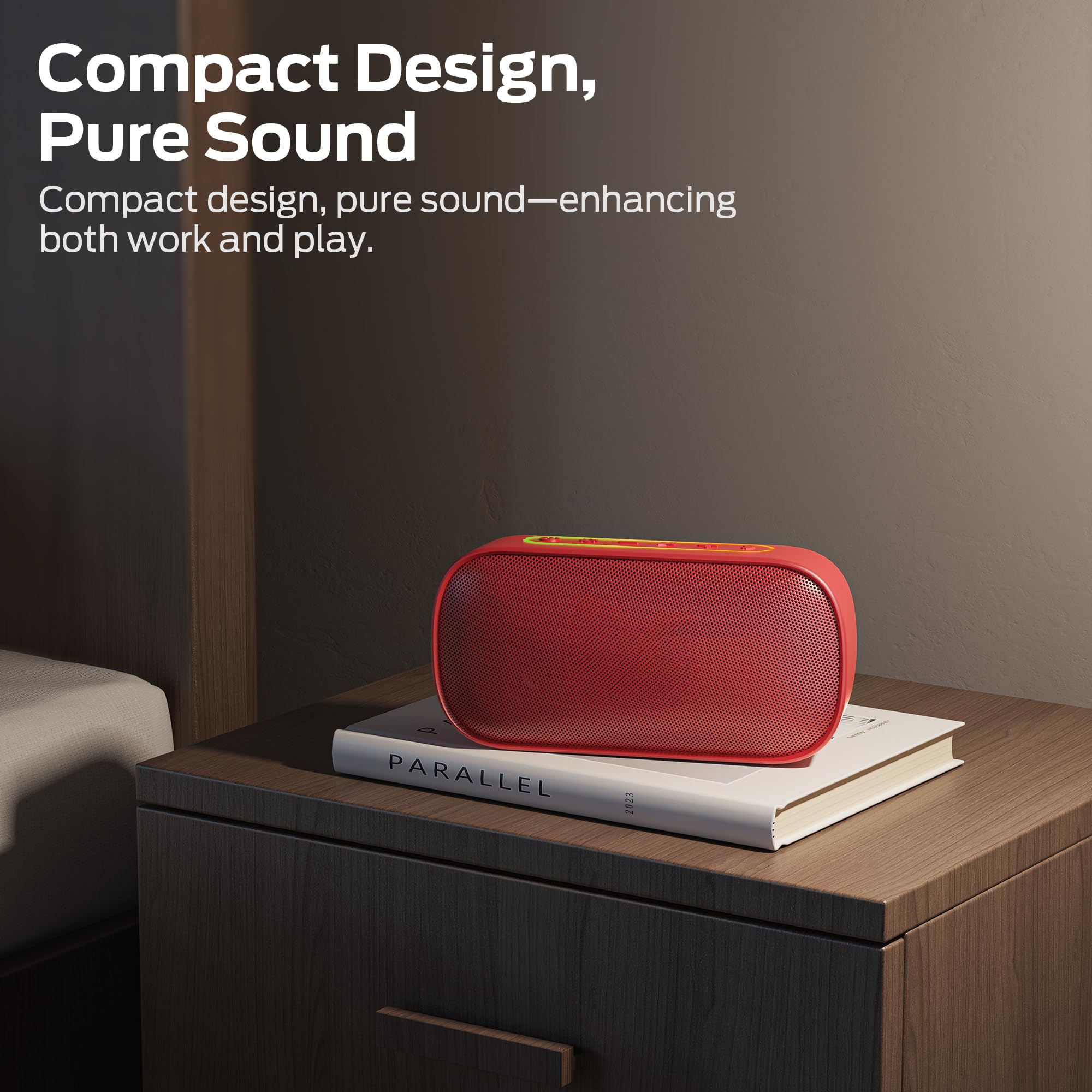 Oraolo S150 Bluetooth Speaker, IPX7 Waterproof Portable Speaker, by Oraolo - Angle View 2