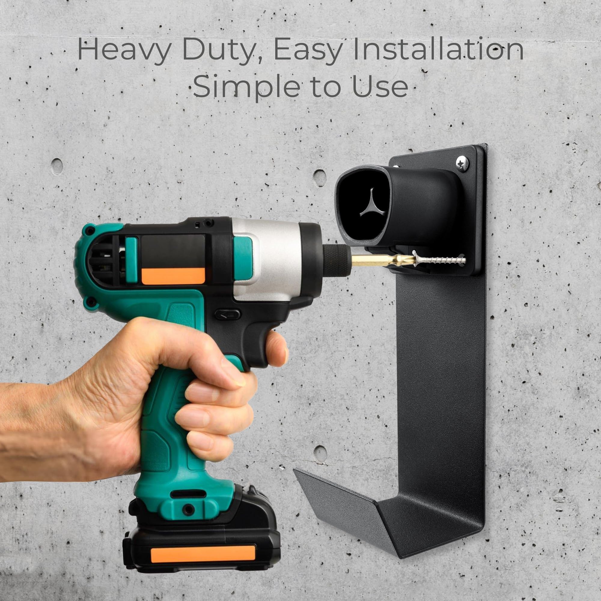Lectron Tesla NACS Electric Vehicle Charger Nozzle Holster Dock & J - Hook for - Lectron Official Product View 5