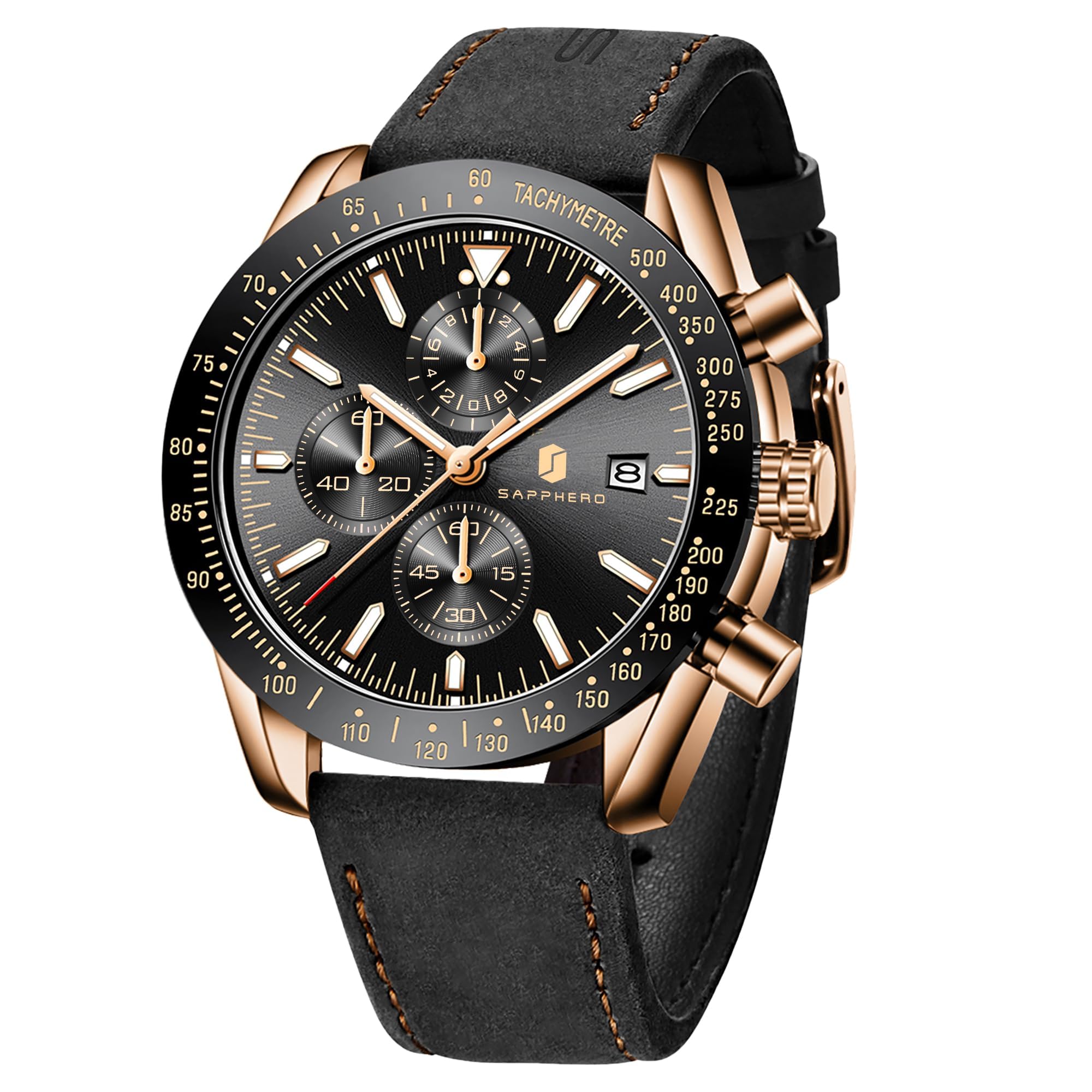 BENYAR Watch for Men Analog Quartz Chronograph Waterproof Luminous Des - View 10