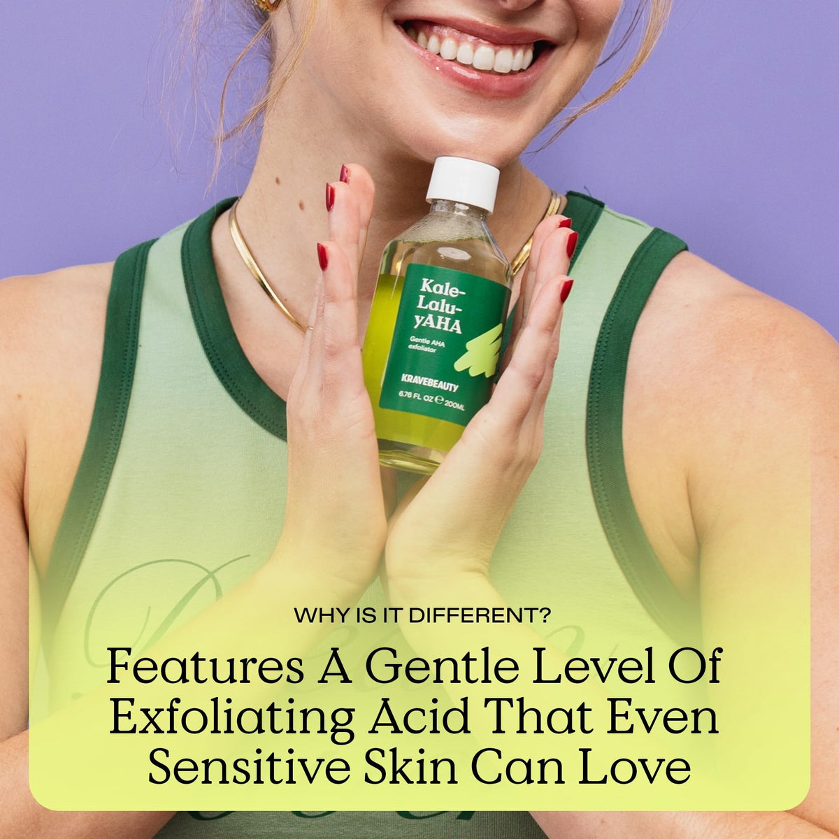 KraveBeauty Kale Lalu yAHA 5 25 Glycolic Acid Exfoliating - KraveBeauty Official Imagery - 7