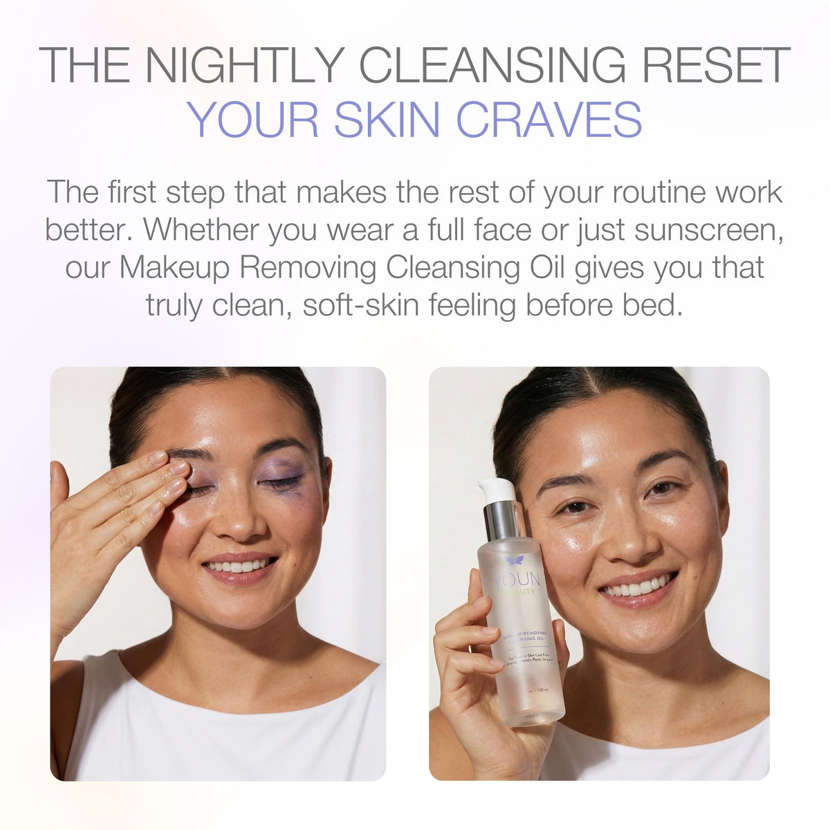YOUN Beauty Makeup Removing Cleansing Oil by Holisitic - YOUN Beauty Official Imagery - 8