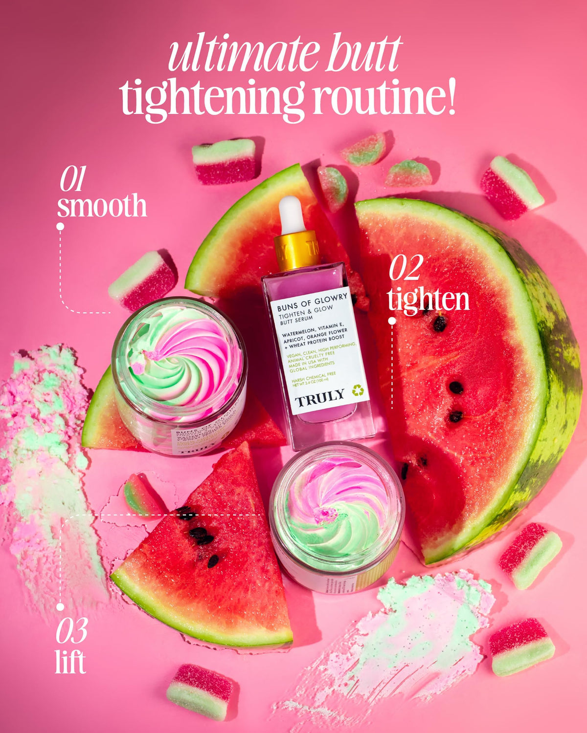 Truly Beauty Buns Of Glowry Tightening Body Serum - Premium Selection Official Imagery - 8