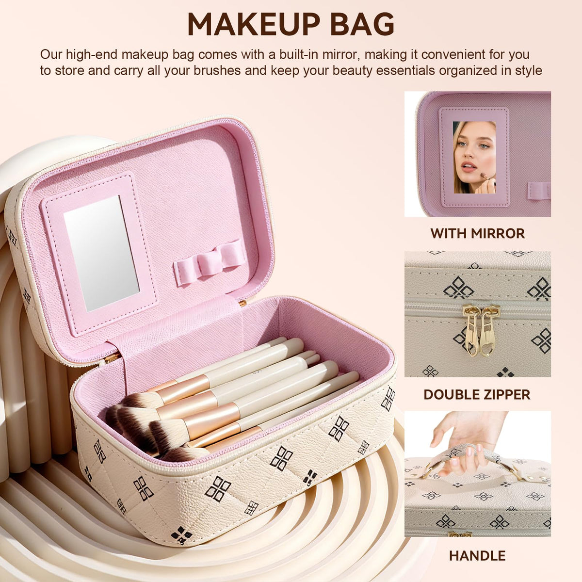 49 Pcs Makeup Brushes Set Professional Premium Make up - ALLFYL Official Imagery - 8