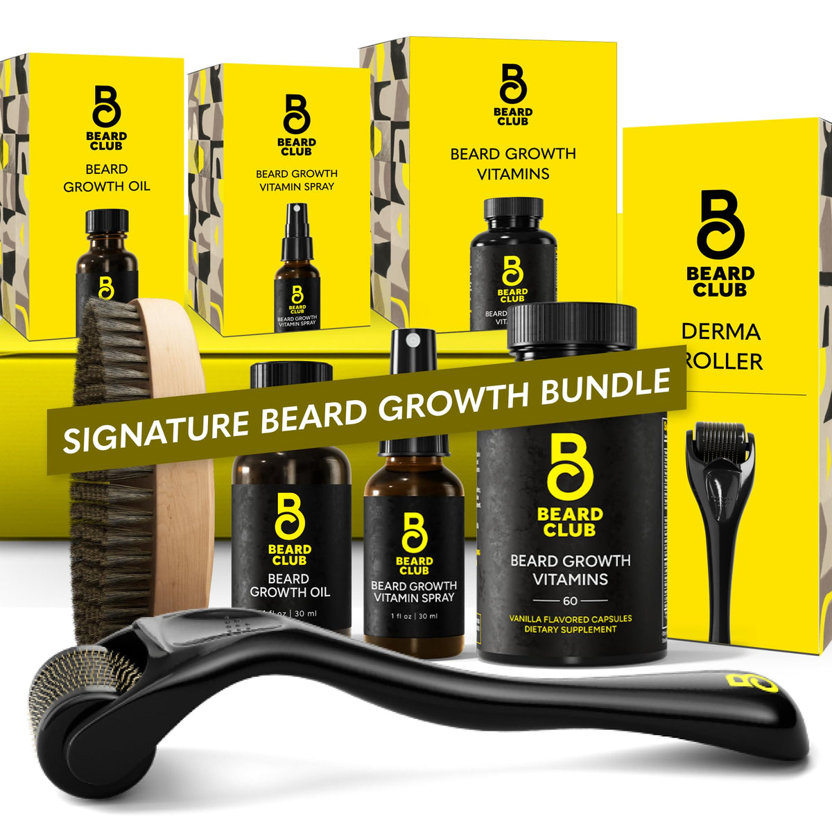 The Beard Club Signature Beard Growth Kit - The Beard Club Official Imagery - 2