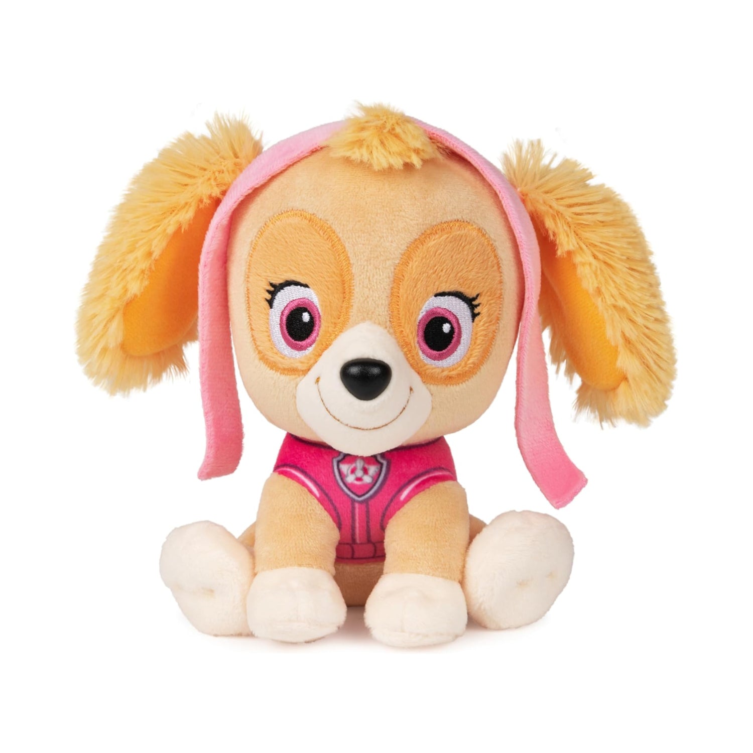 Elefair GUND PAW Patrol Skye plush toy in signature aviator pilot uniform, soft character toy inspired by Skye from PAW Patrol