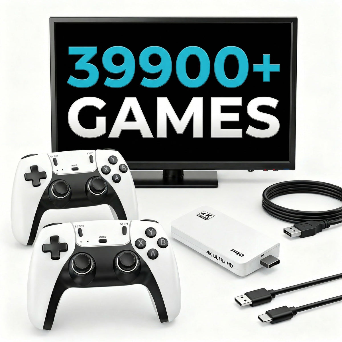 Retro Gaming Console 39900 Games 28 Classic Emulators - Anyando Official Imagery - 2