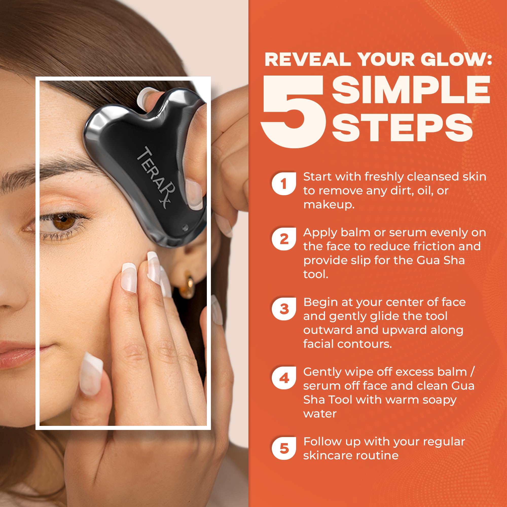 TeraRX Terahertz Gua Sha for Enhanced Lymphatic Drainage - TeraRX Official Imagery - 8