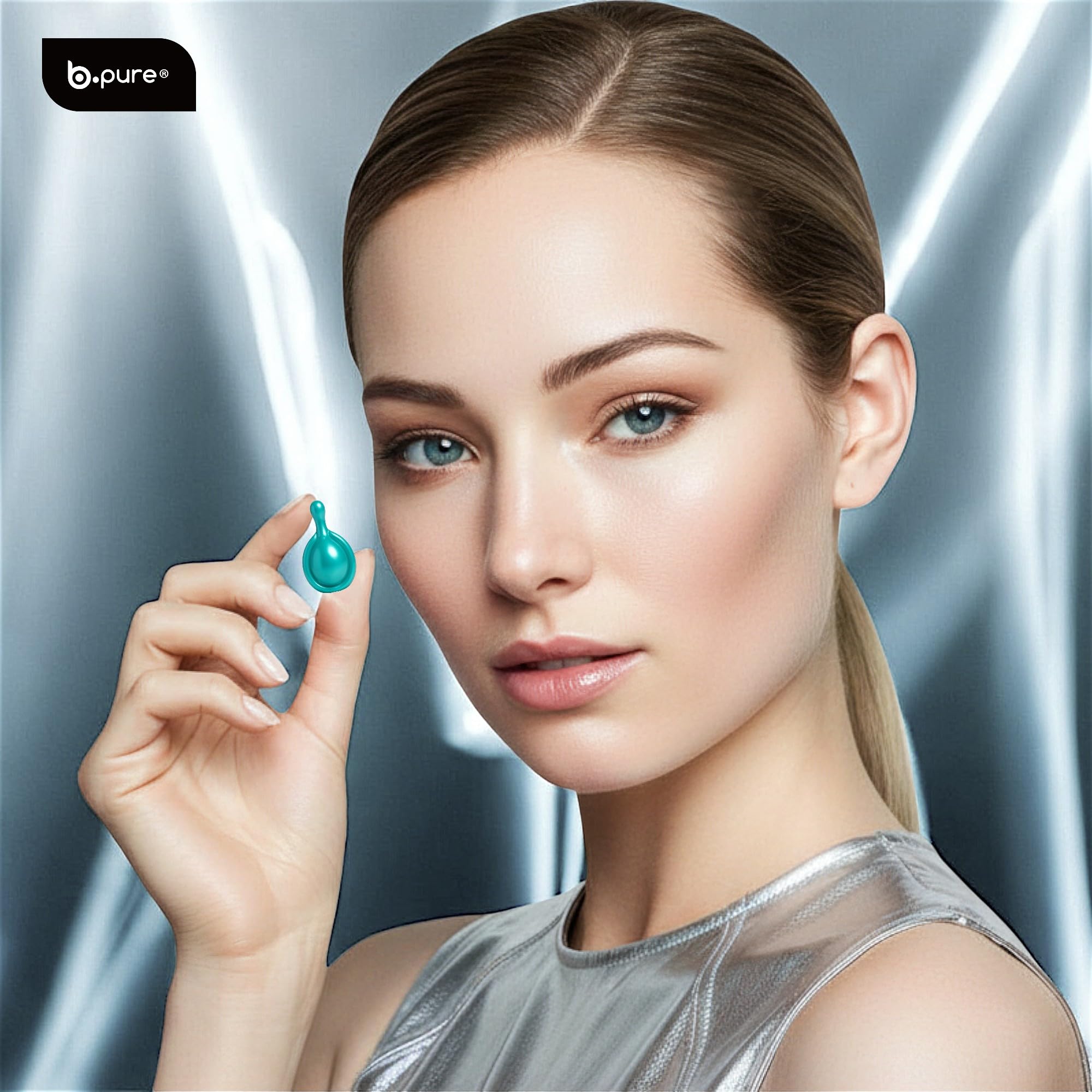 b.pure Hydration, Brightening, and Oil Control Facial Serum Kit - b.pure